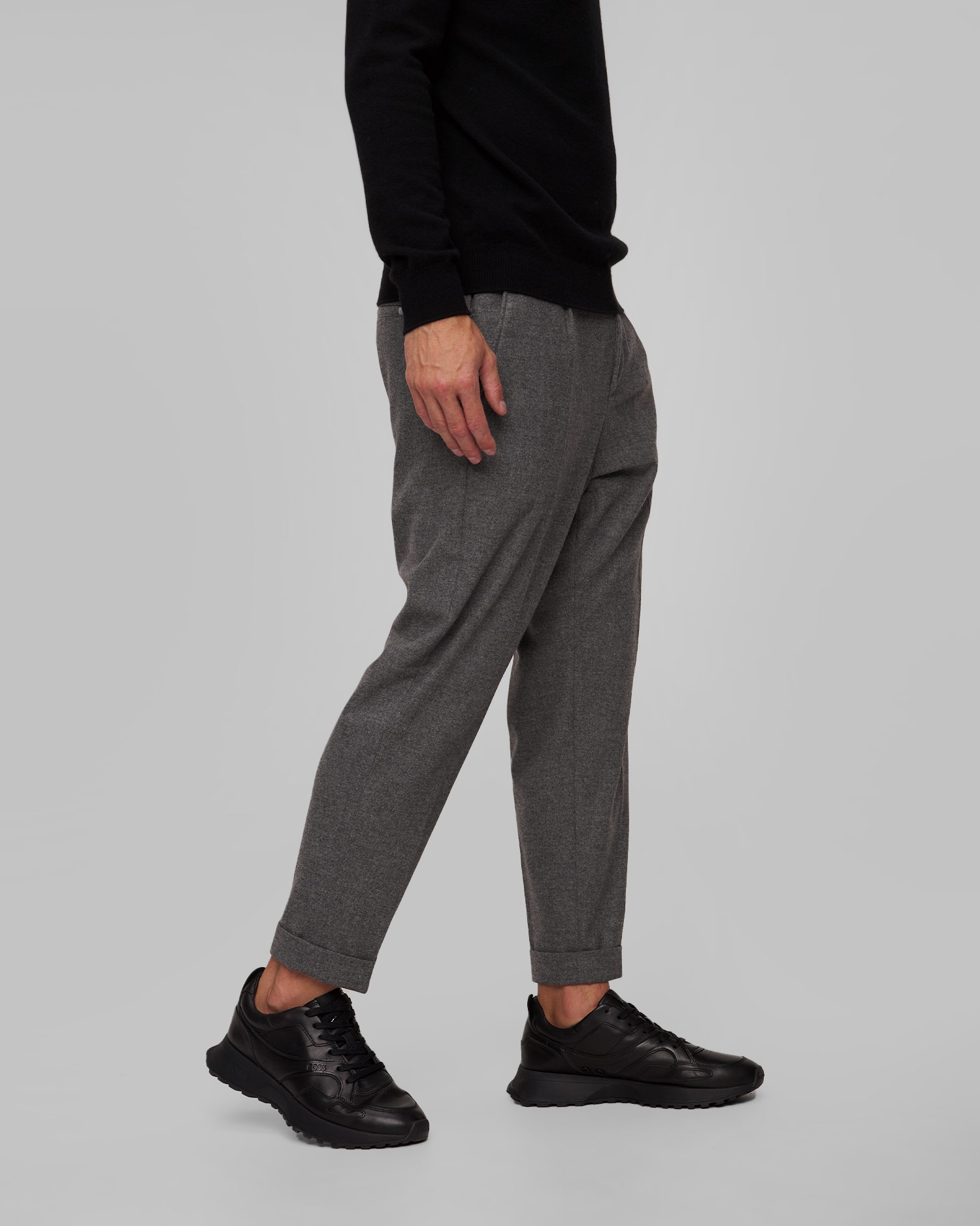 Pantalon en laine pour hommes Hugo Boss P-Prian 