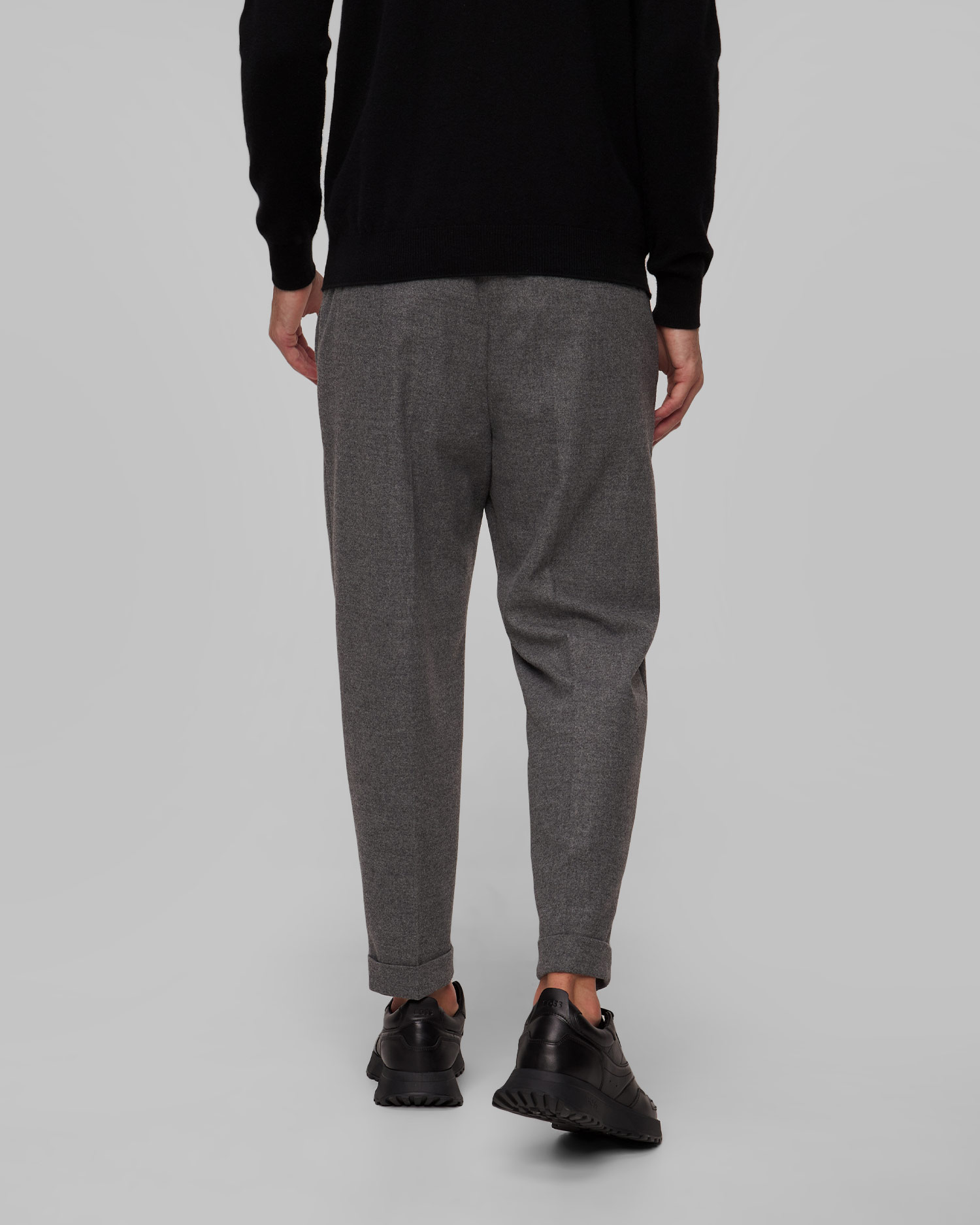 Pantalon en laine pour hommes Hugo Boss P-Prian 