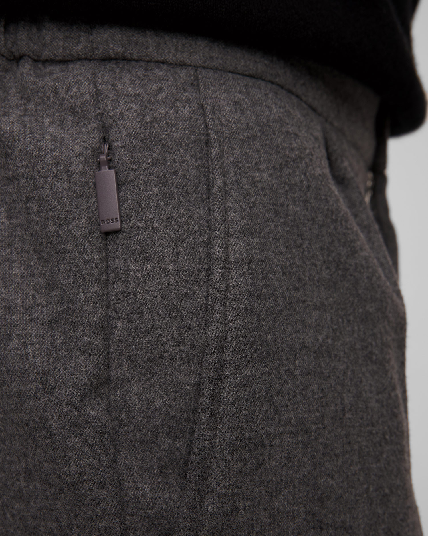 Pantalon en laine pour hommes Hugo Boss P-Prian 