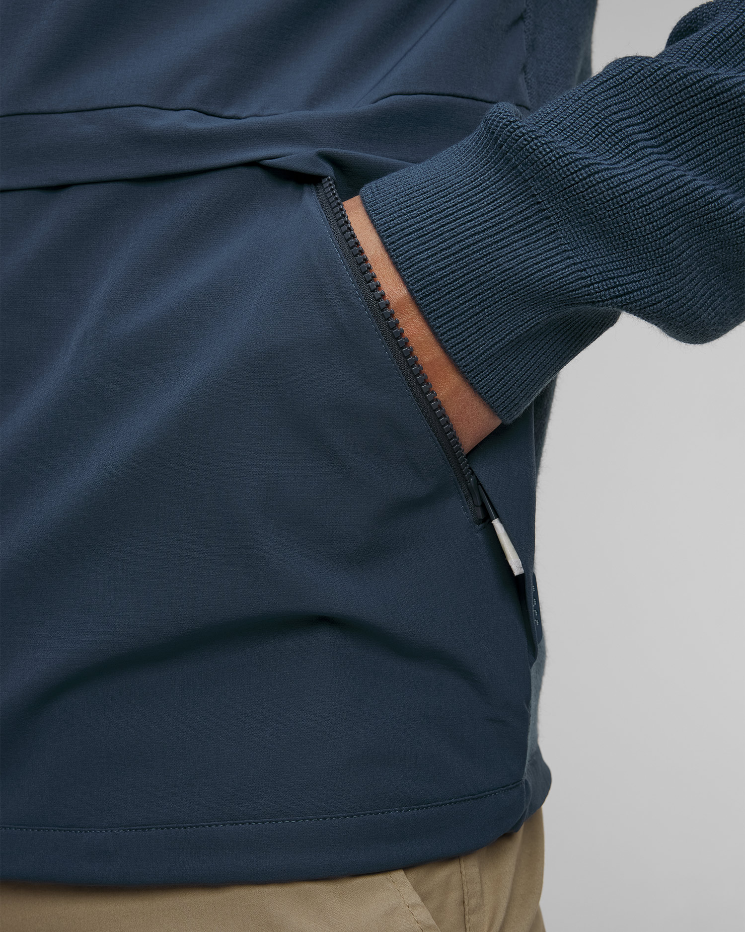 Pánska vlnená hybridná softshellová bunda Hugo Boss P-Brian