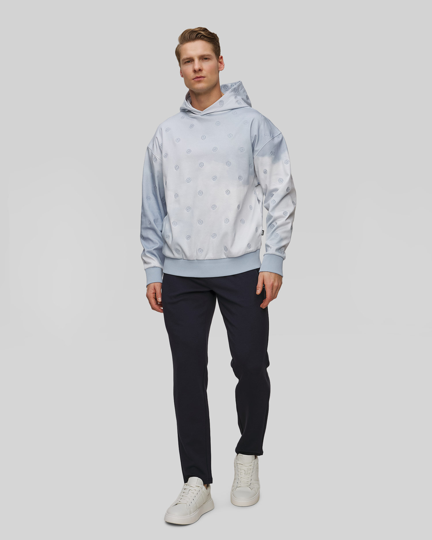 Men’s blue sweatshirt Hugo Boss C Stevens