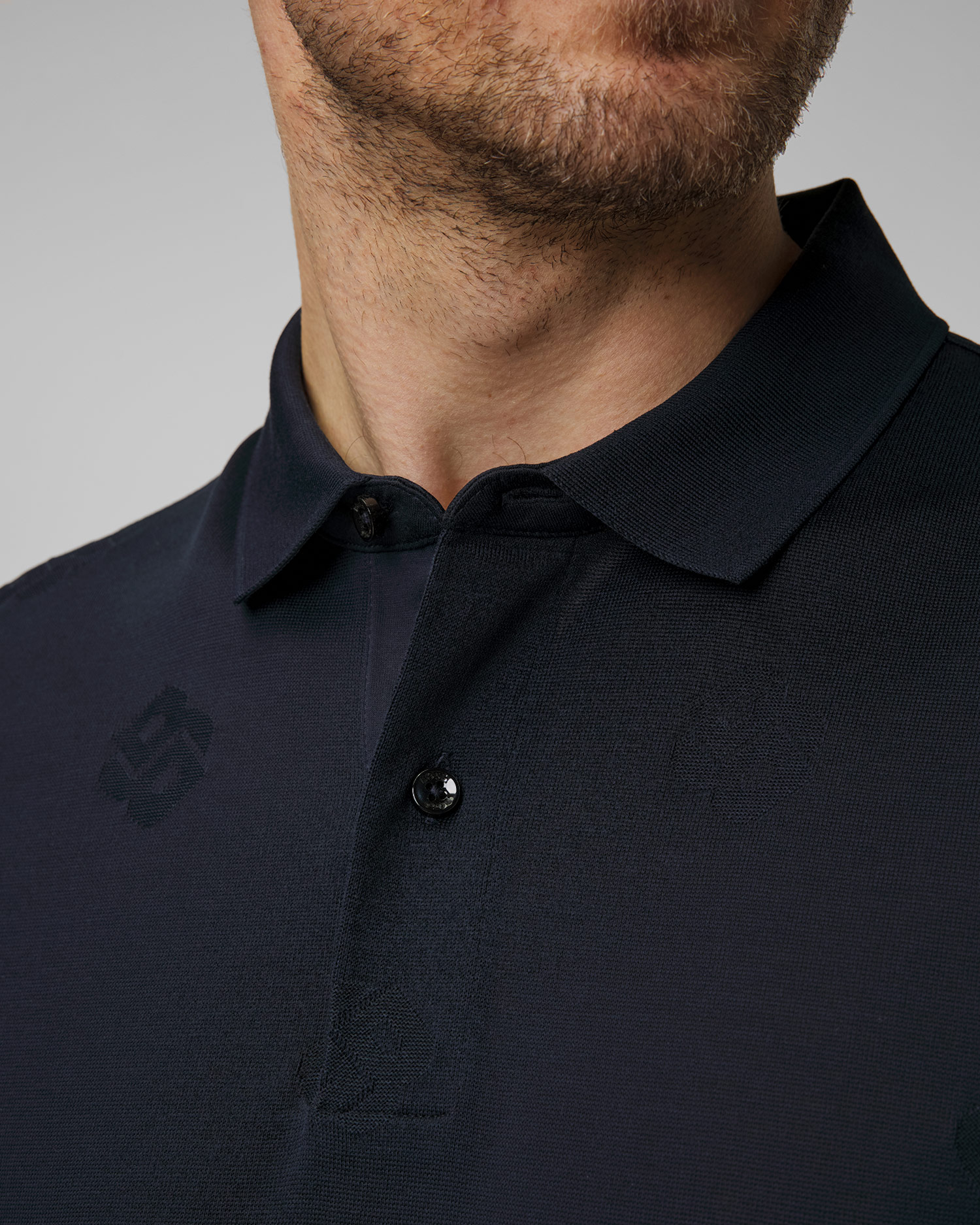 Tmavě modré pánské polo Hugo Boss C-Prout
