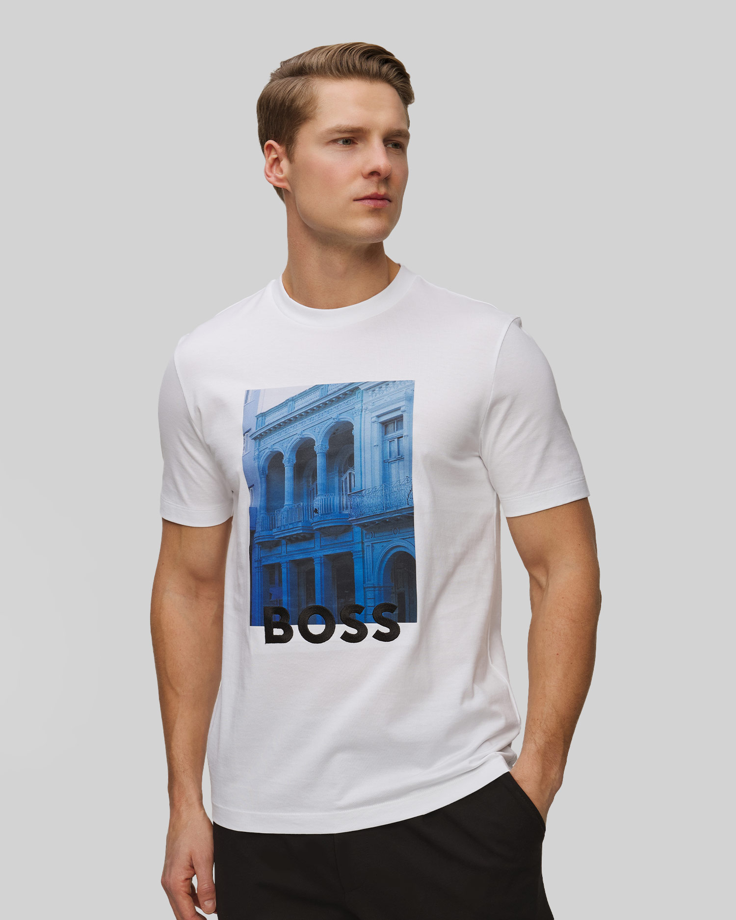 Pánske tričko Hugo Boss C-Thompson