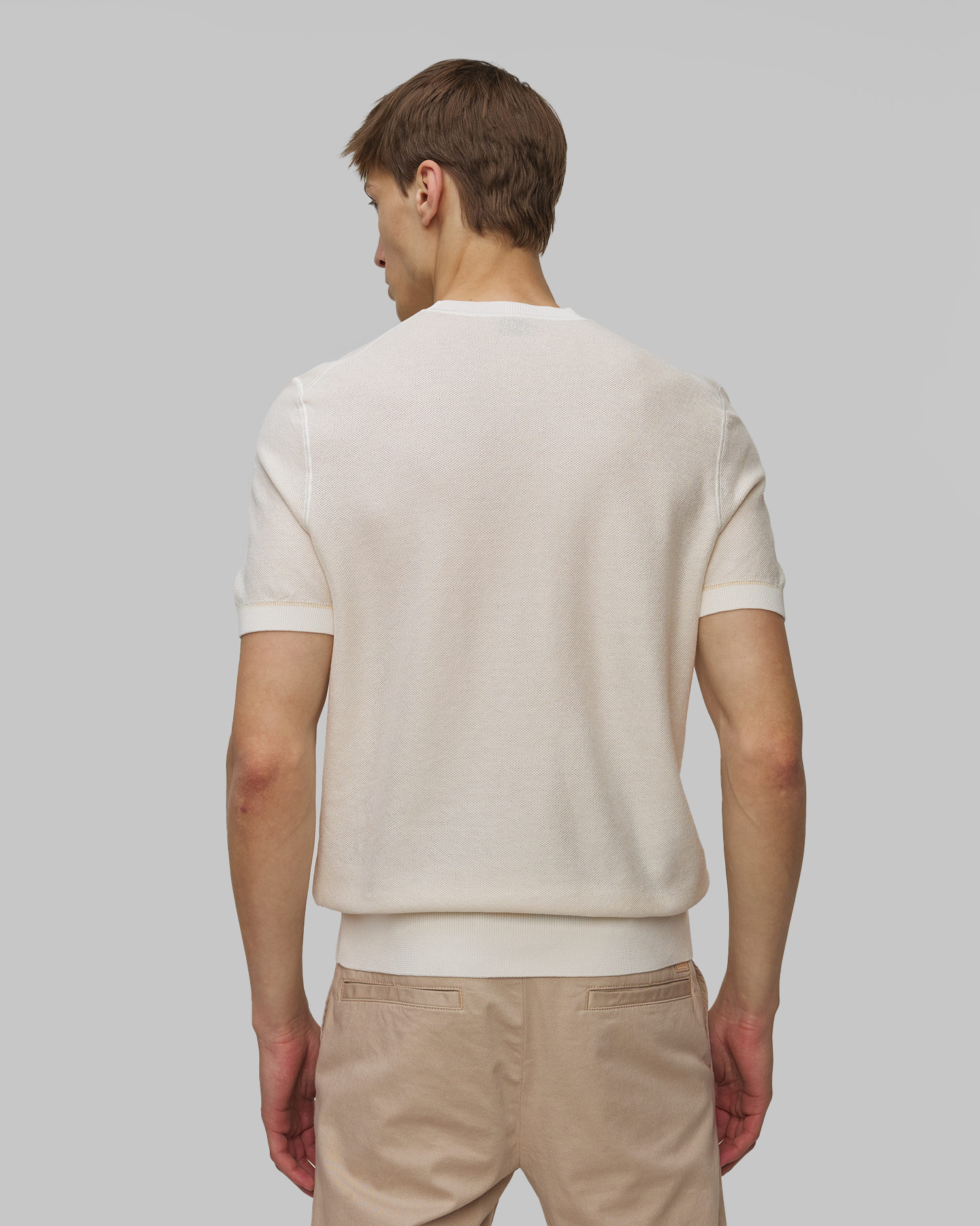 Hugo Boss Jianfranco Gestricktes Herren-T-Shirt