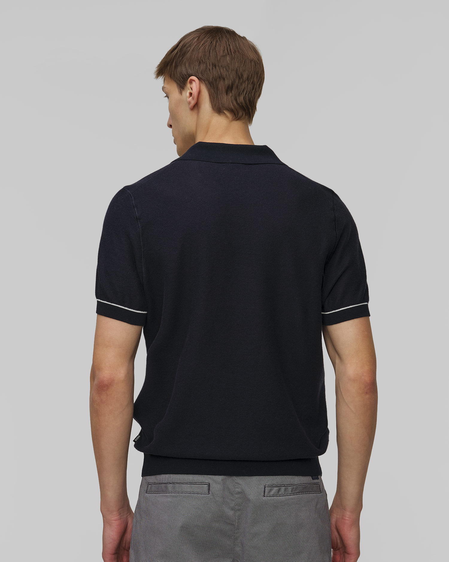 Pánské polo z úpletu Hugo Boss H-Jianluca