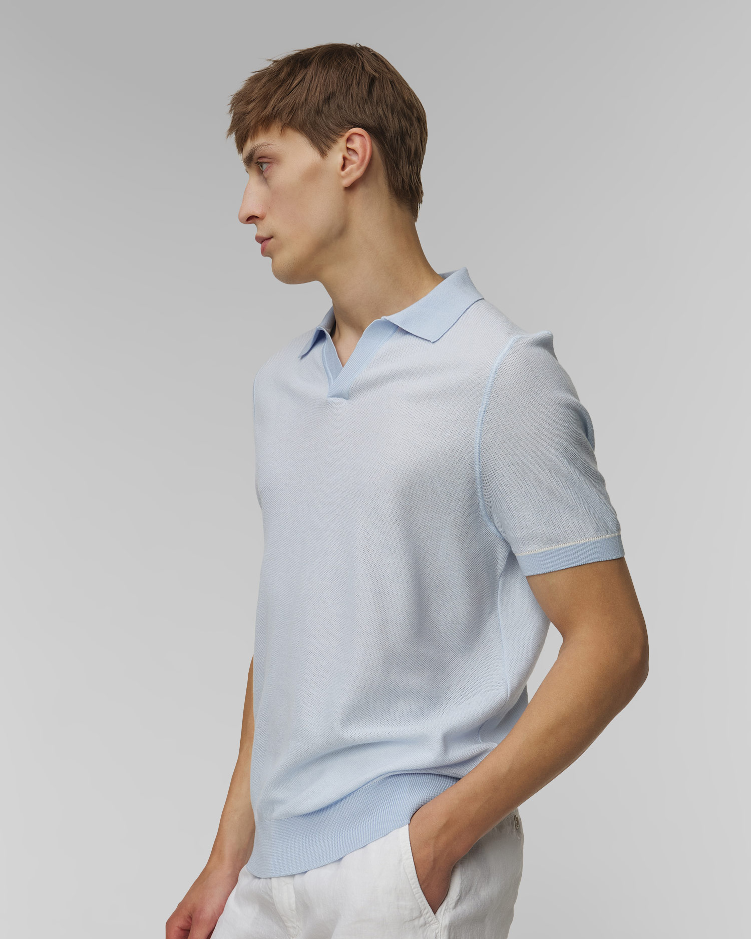 Pánské polo z úpletu Hugo Boss H-Jianluca