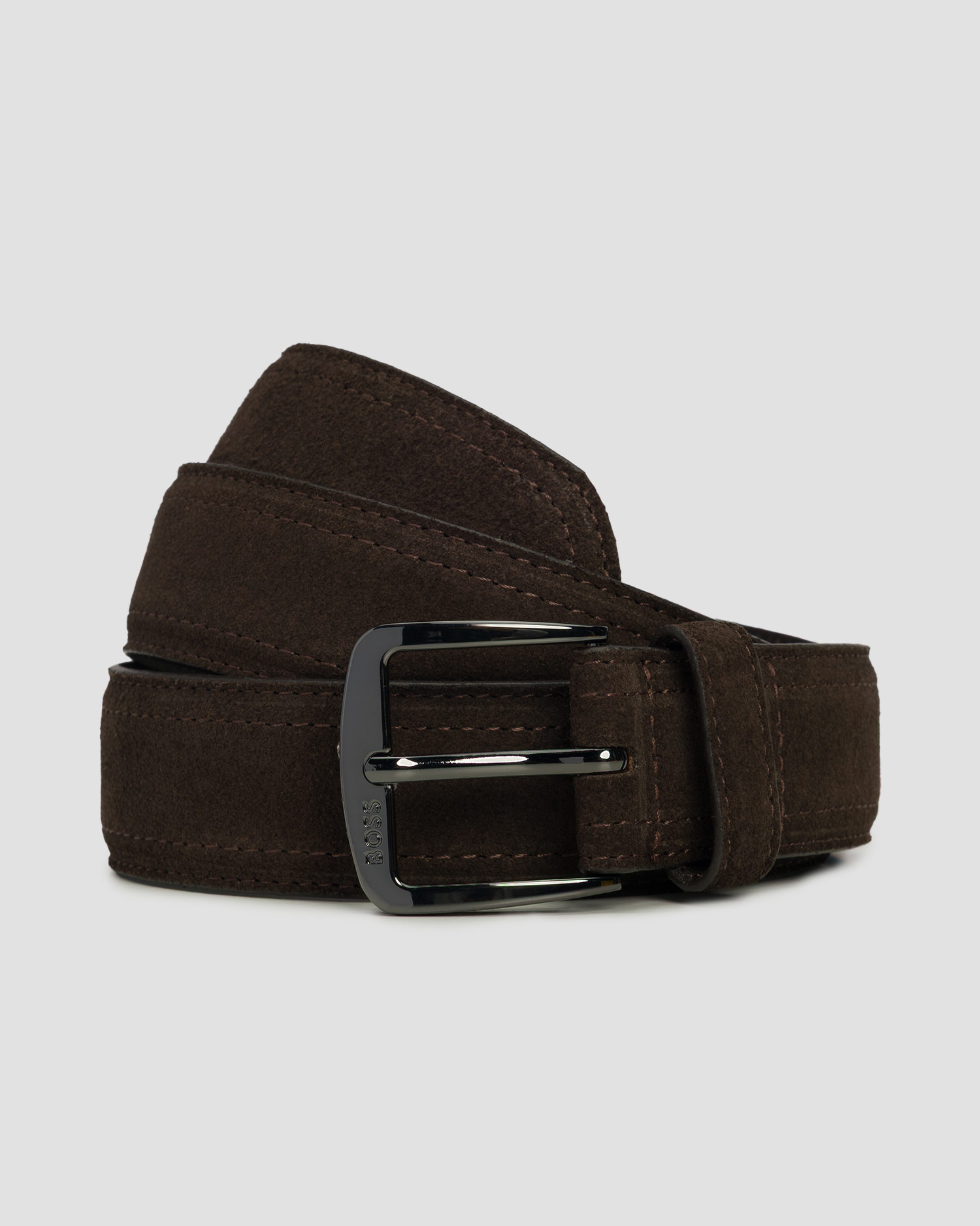 Hugo Boss Herrengürtel, Farbe/Muster: Brązowy