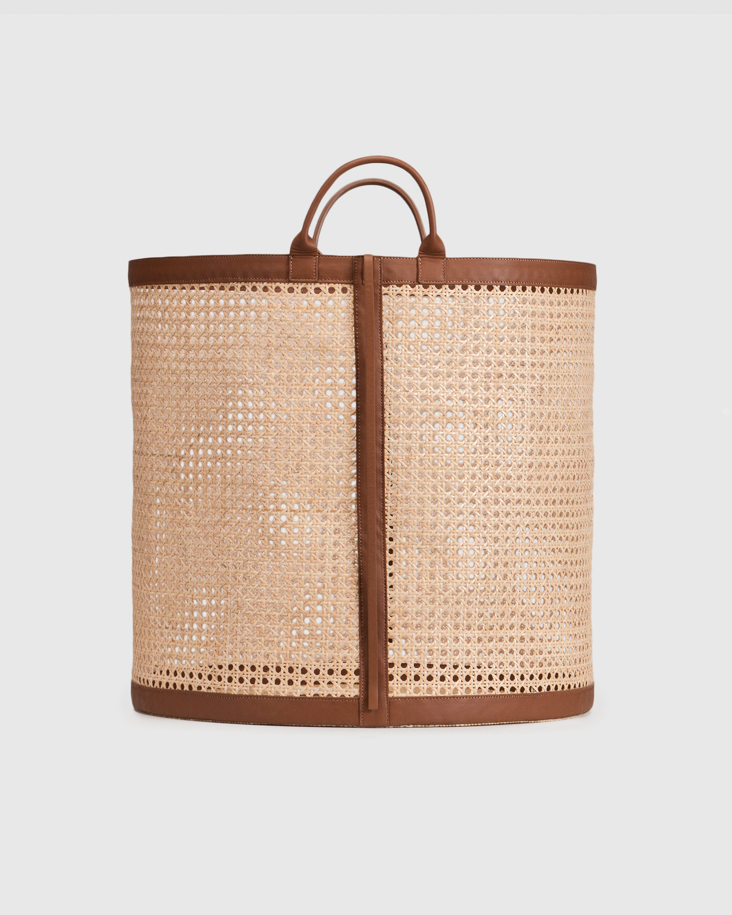 Panier décoratif viennois tressé Catarzi Munari 
