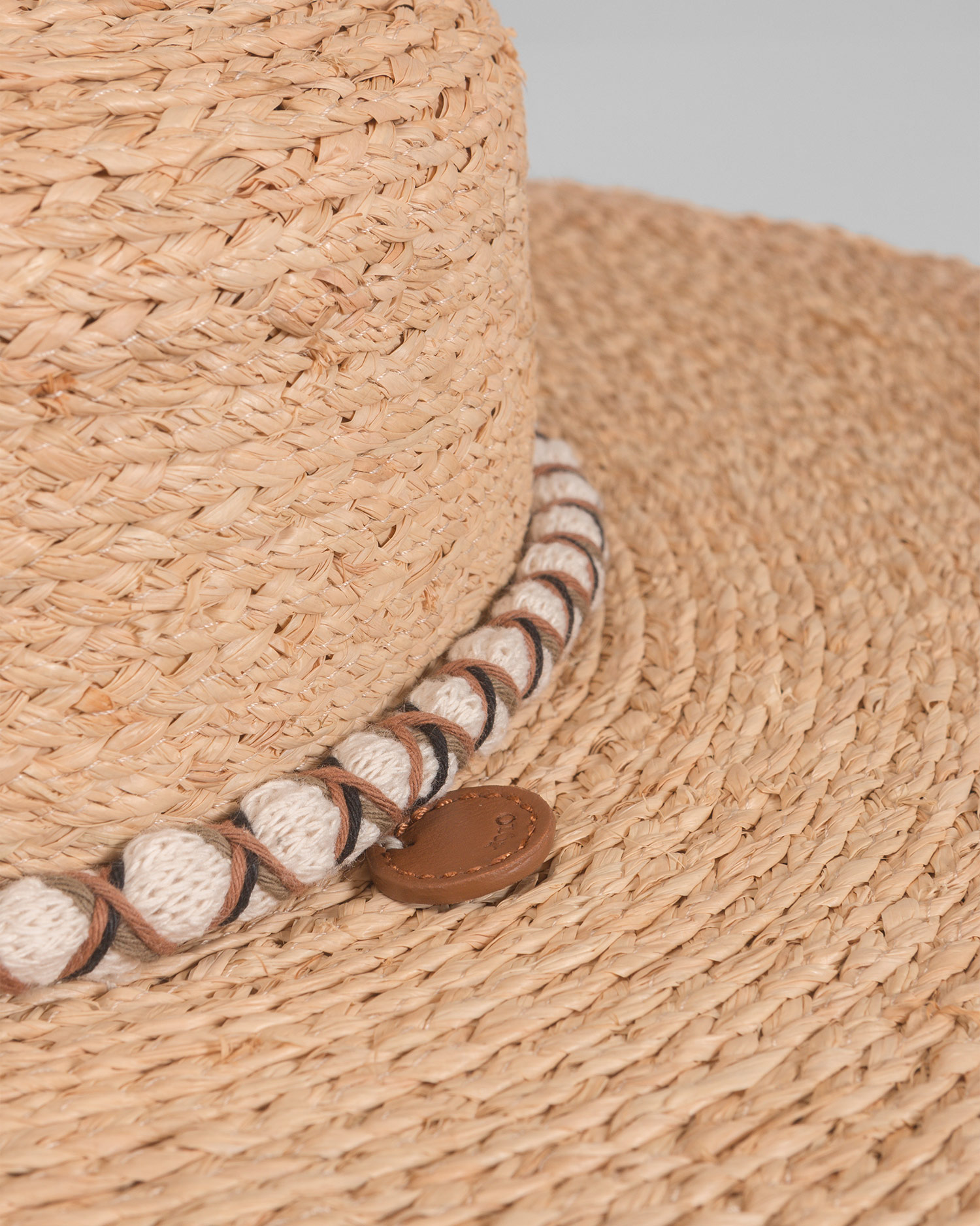 Women's woven hat Catarzi Chirico
