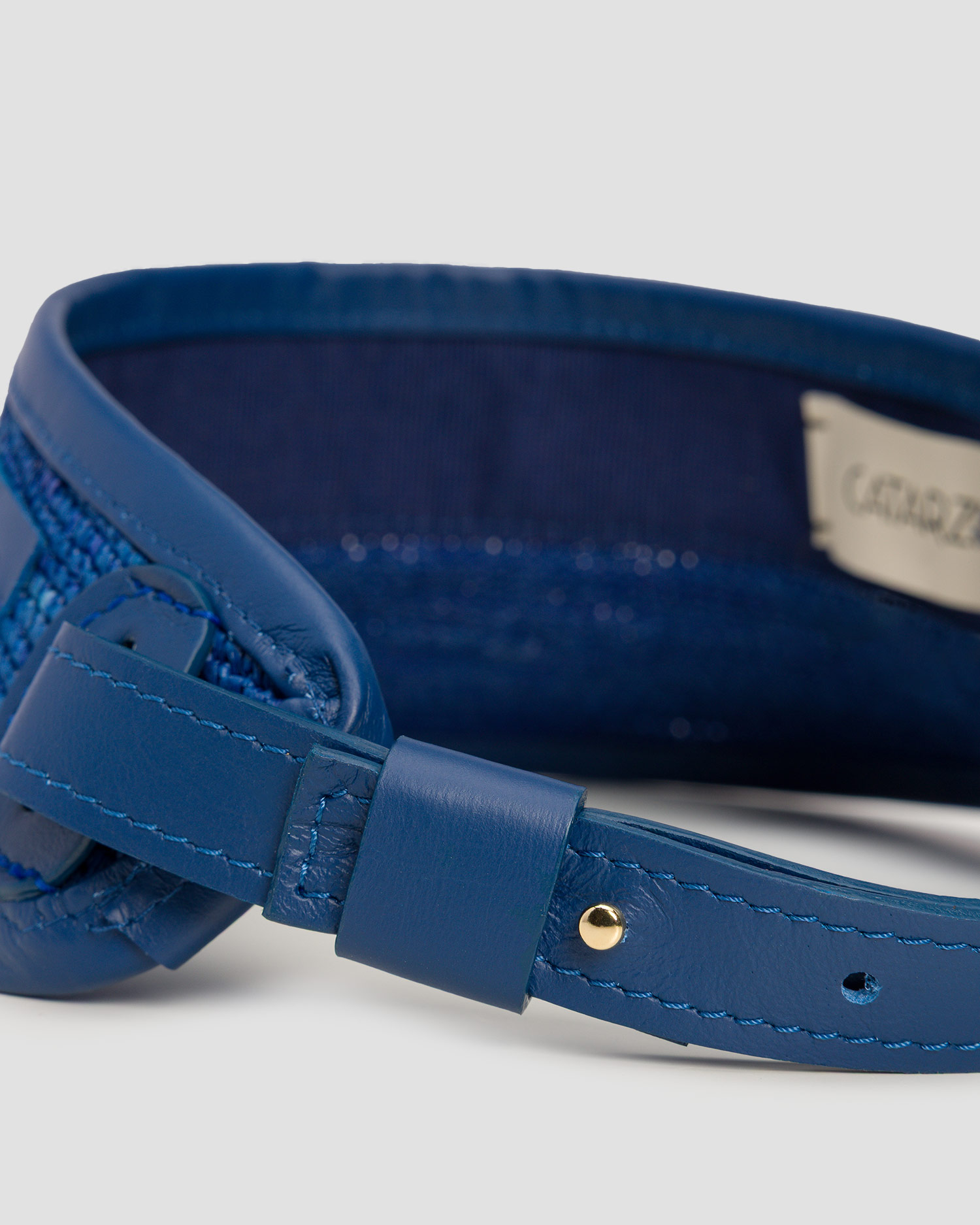 Women’s braided visor Catarzi Tavolara