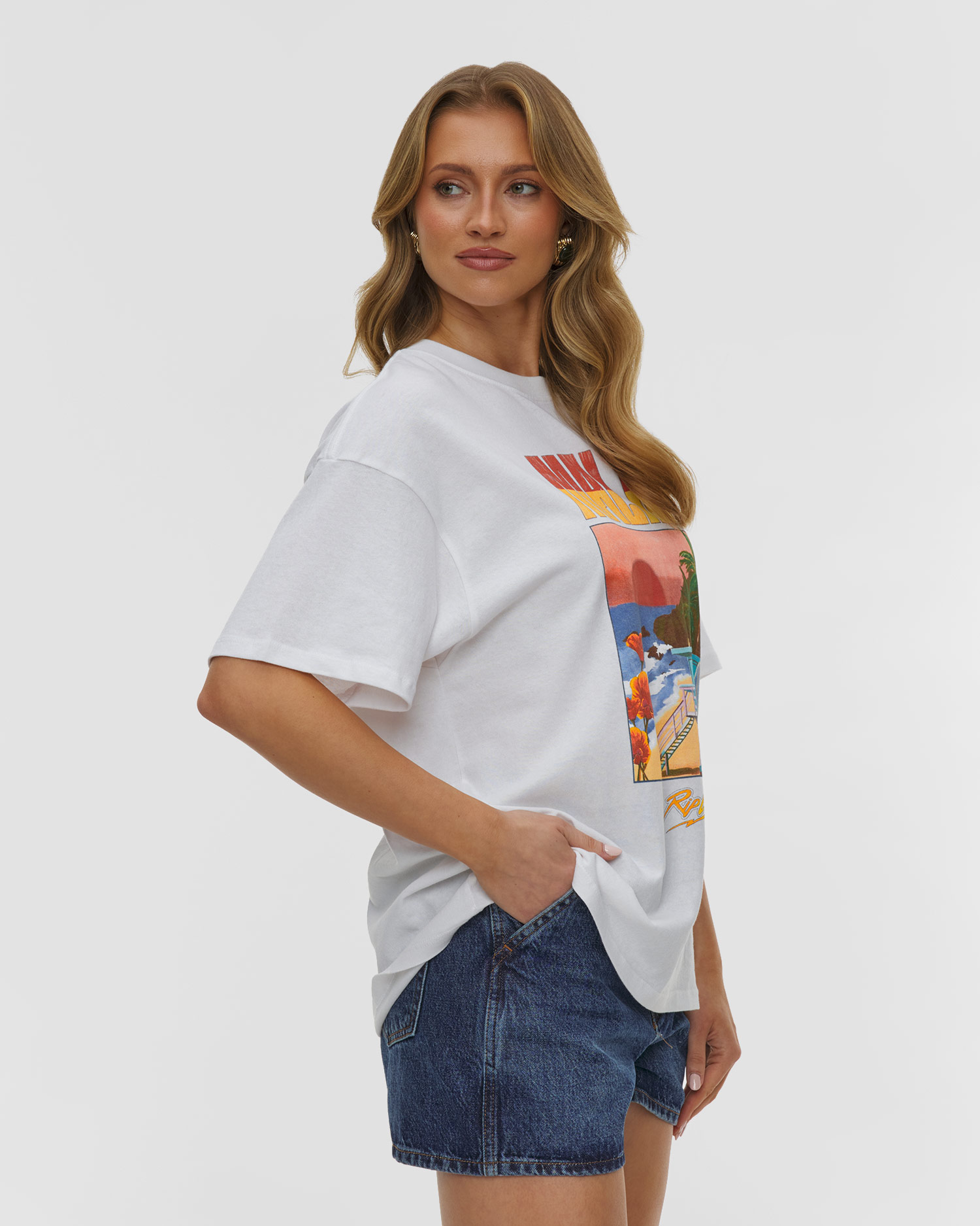 Dámske tričko Rip Curl Hayley O Heritage Tee