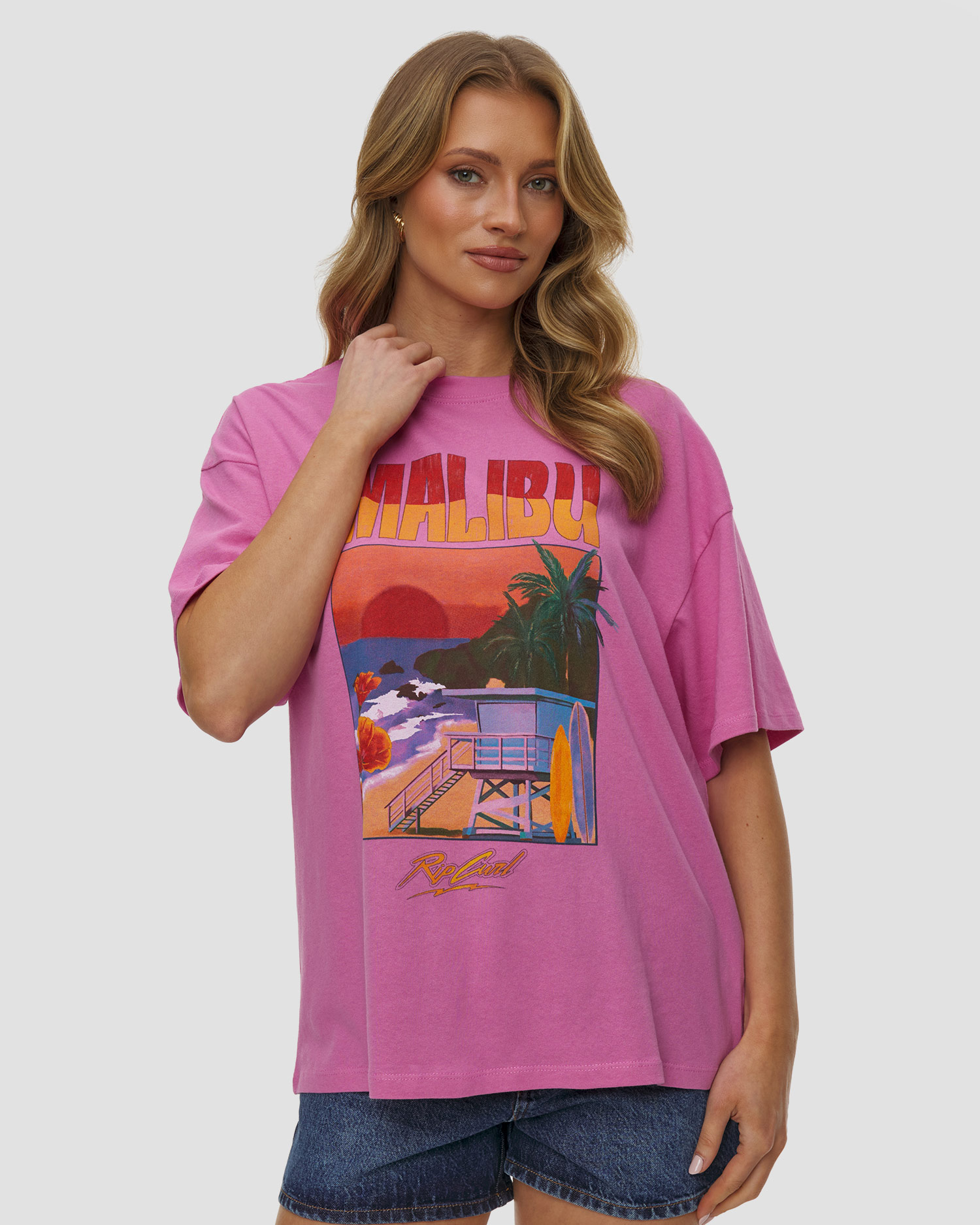 Dámske tričko Rip Curl Hayley O Heritage Tee