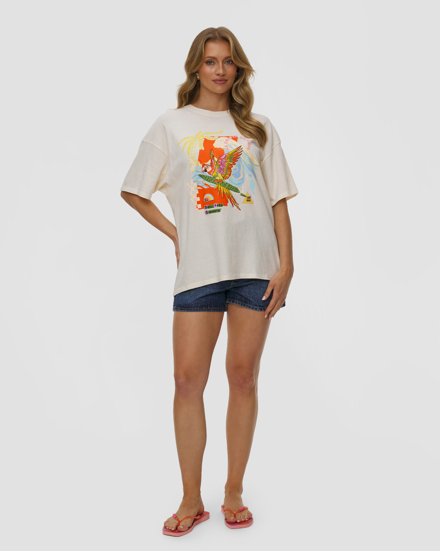 Dámske tričko Rip Curl Wave Crest Heritage Tee