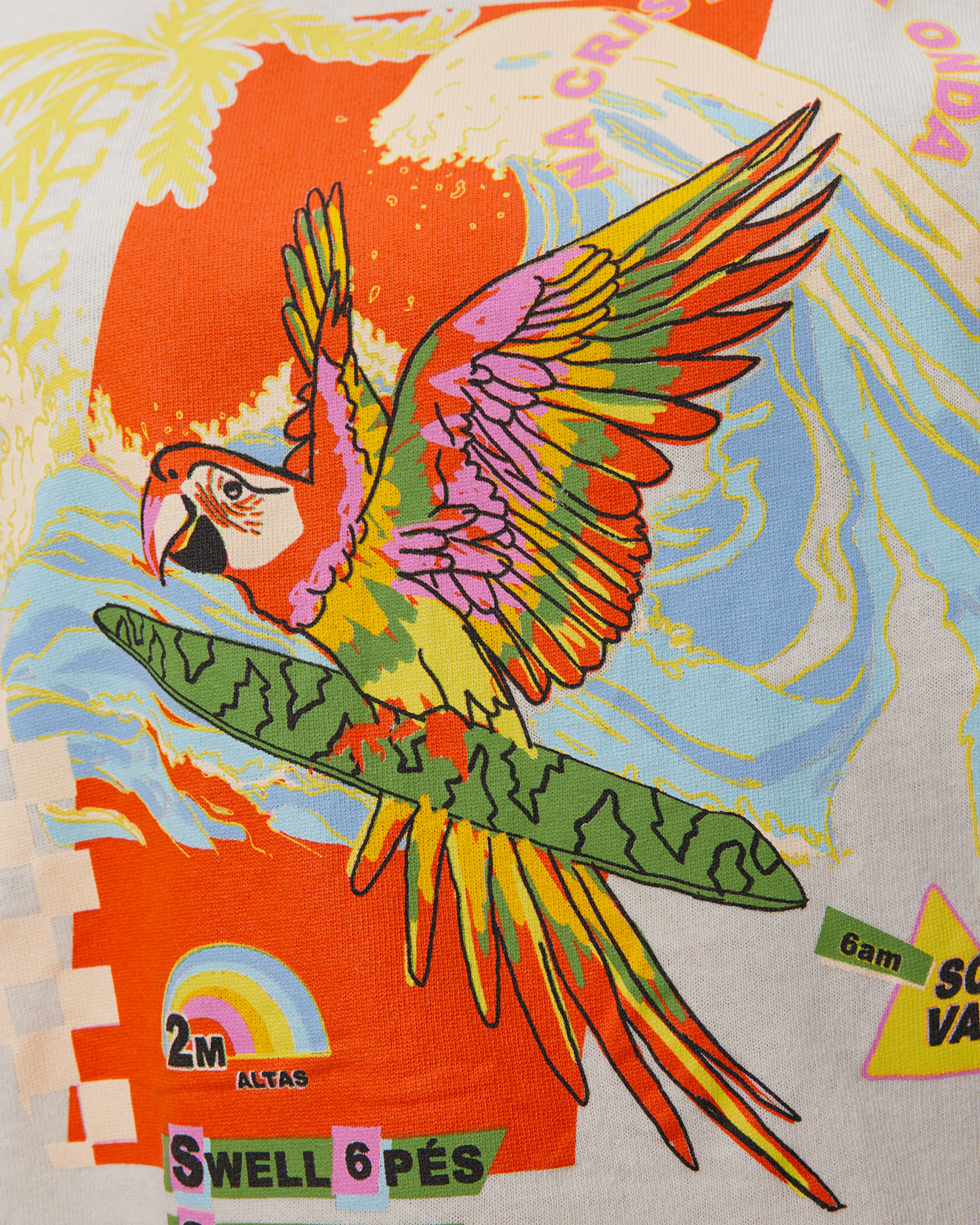 Dámske tričko Rip Curl Wave Crest Heritage Tee