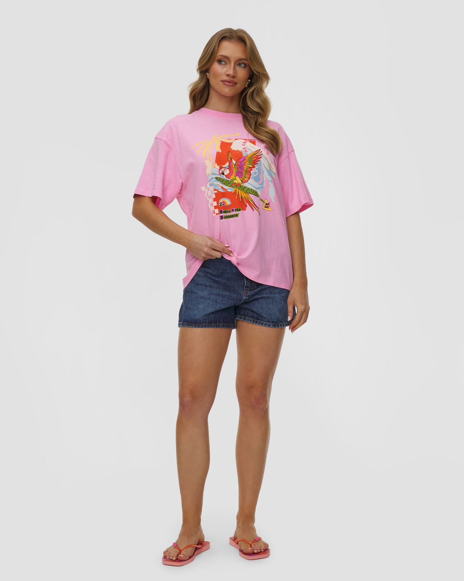 Dámske tričko Rip Curl Wave Crest Heritage Tee