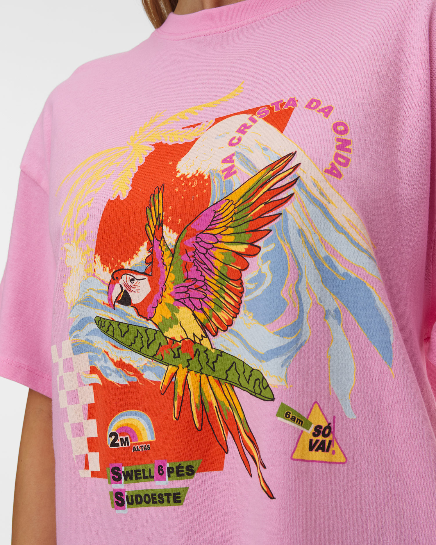 Dámske tričko Rip Curl Wave Crest Heritage Tee