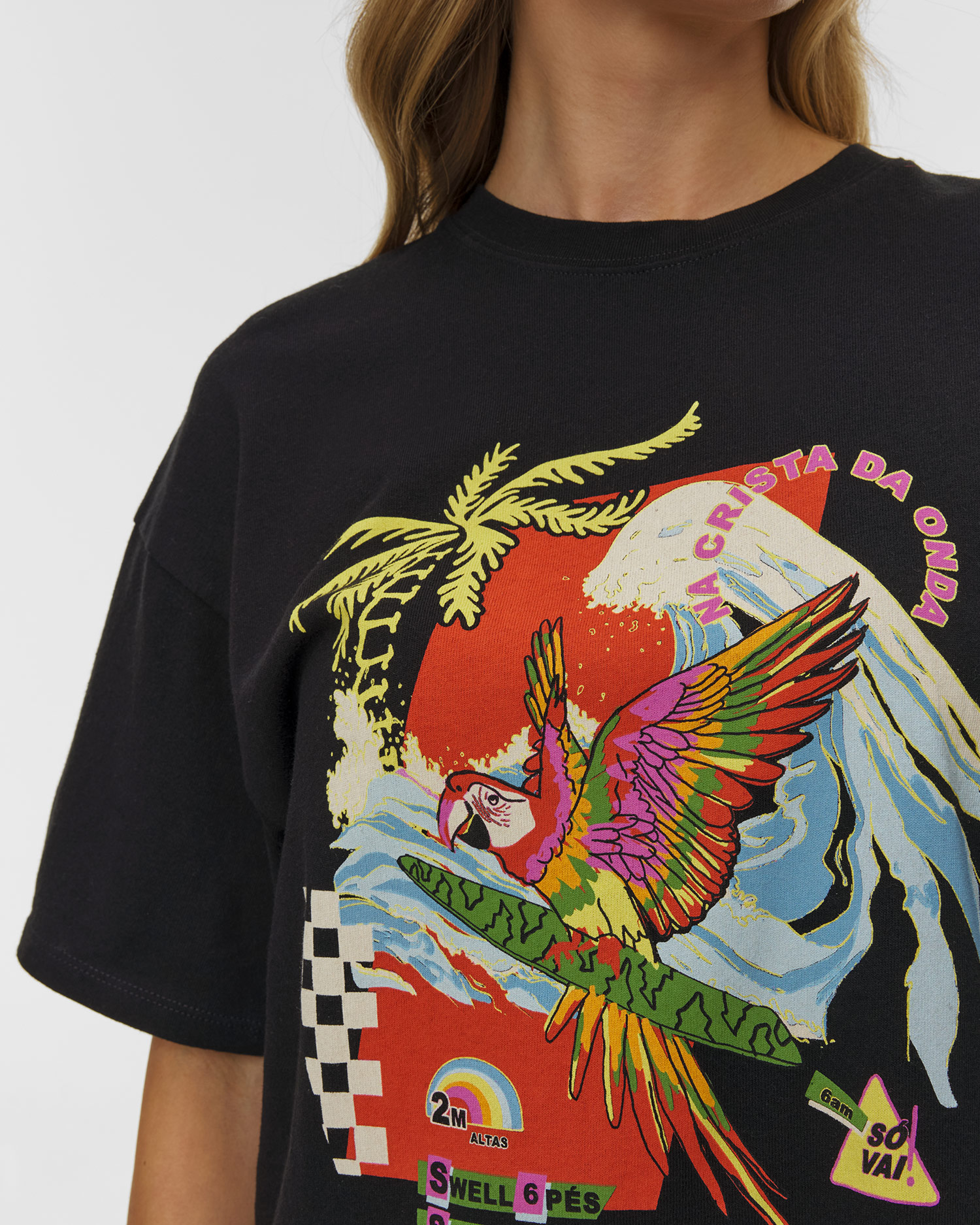 Dámske tričko Rip Curl Wave Crest Heritage Tee