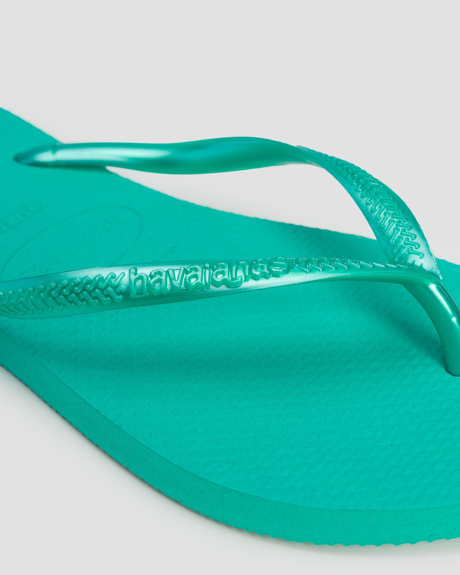 Klapki damskie Havaianas Slim zielone