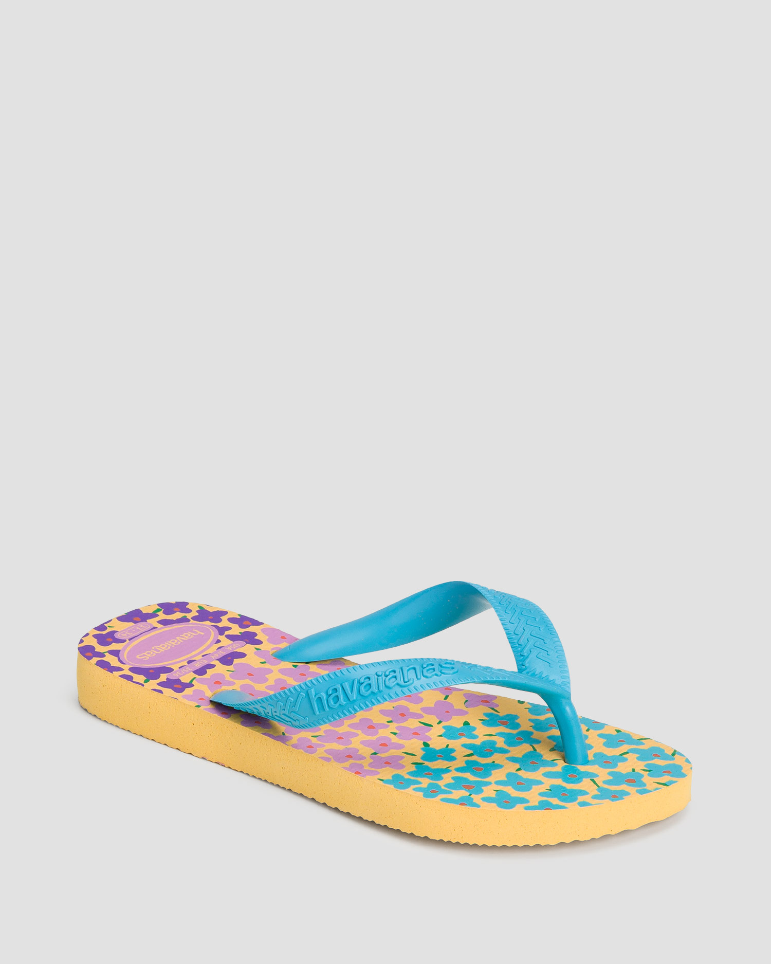 Tongs pour enfants Havaianas Kids Flores Caja, Couleur: Multikolor,Print