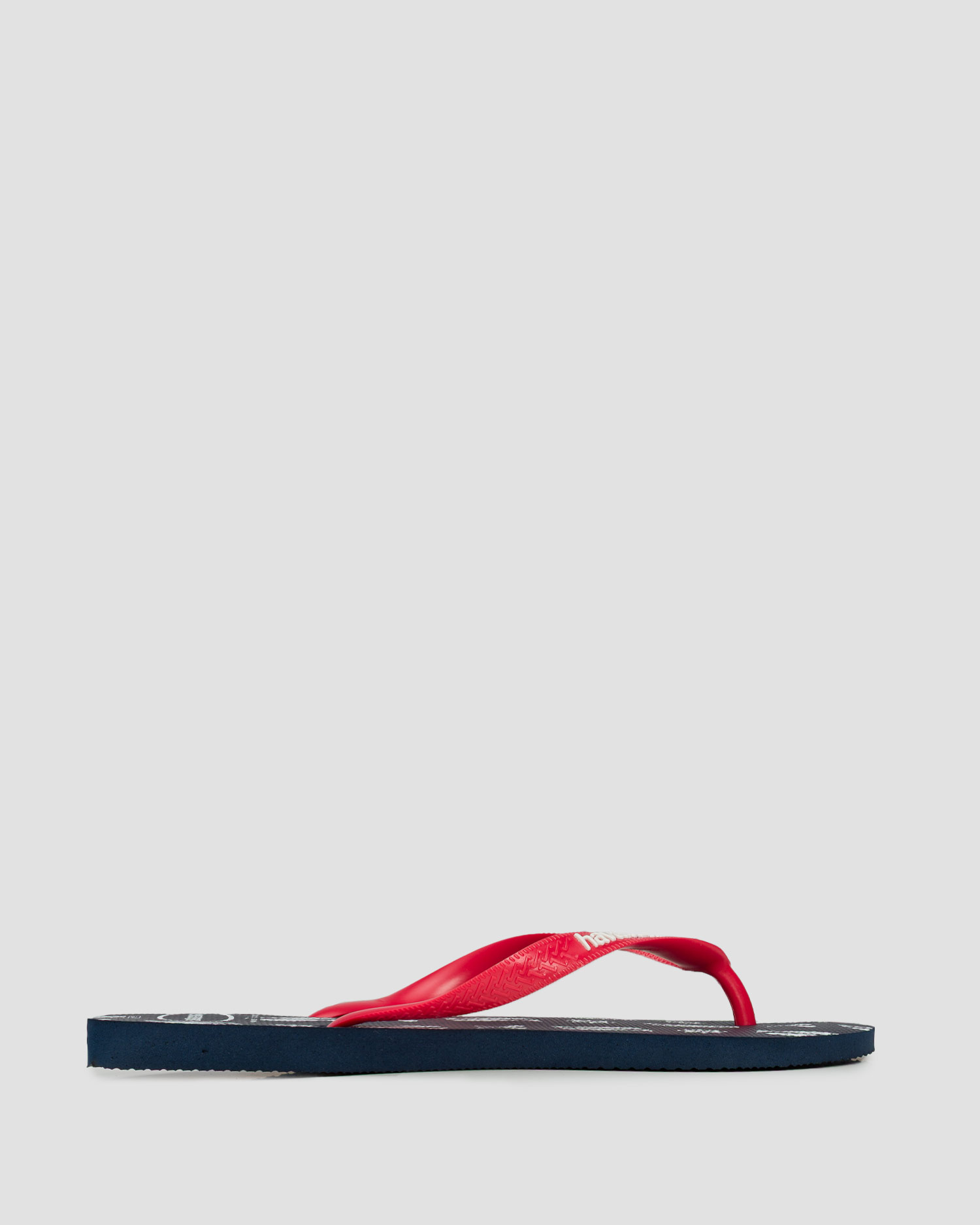 Tongs bleu marine et rouges pour hommes Havaianas Top Nautical