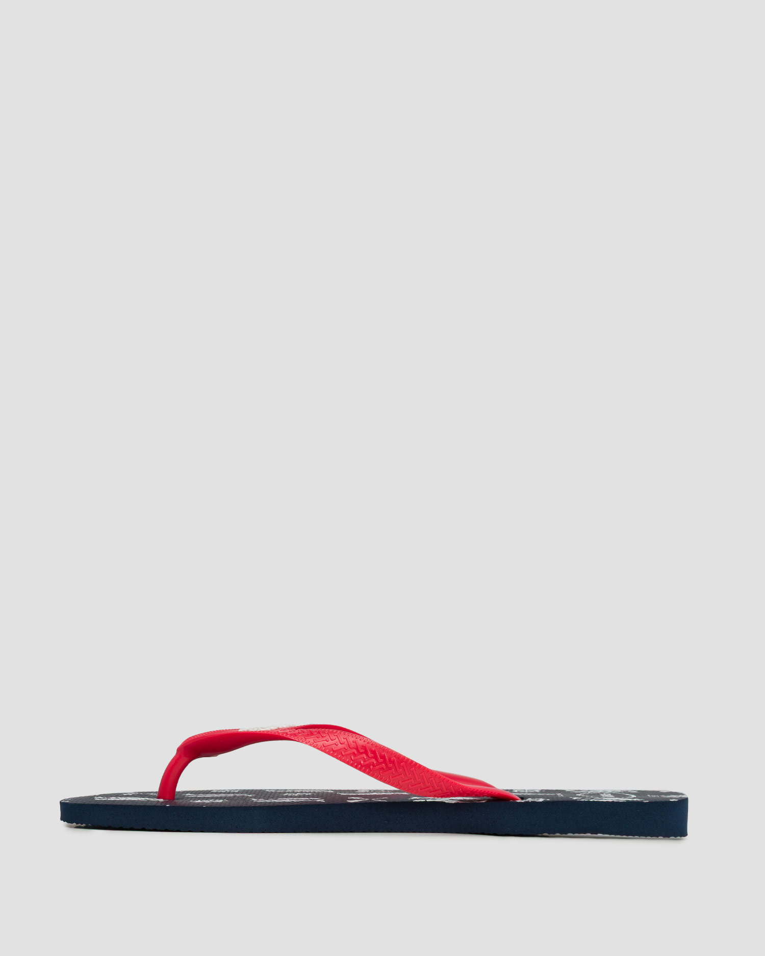 Tongs bleu marine et rouges pour hommes Havaianas Top Nautical