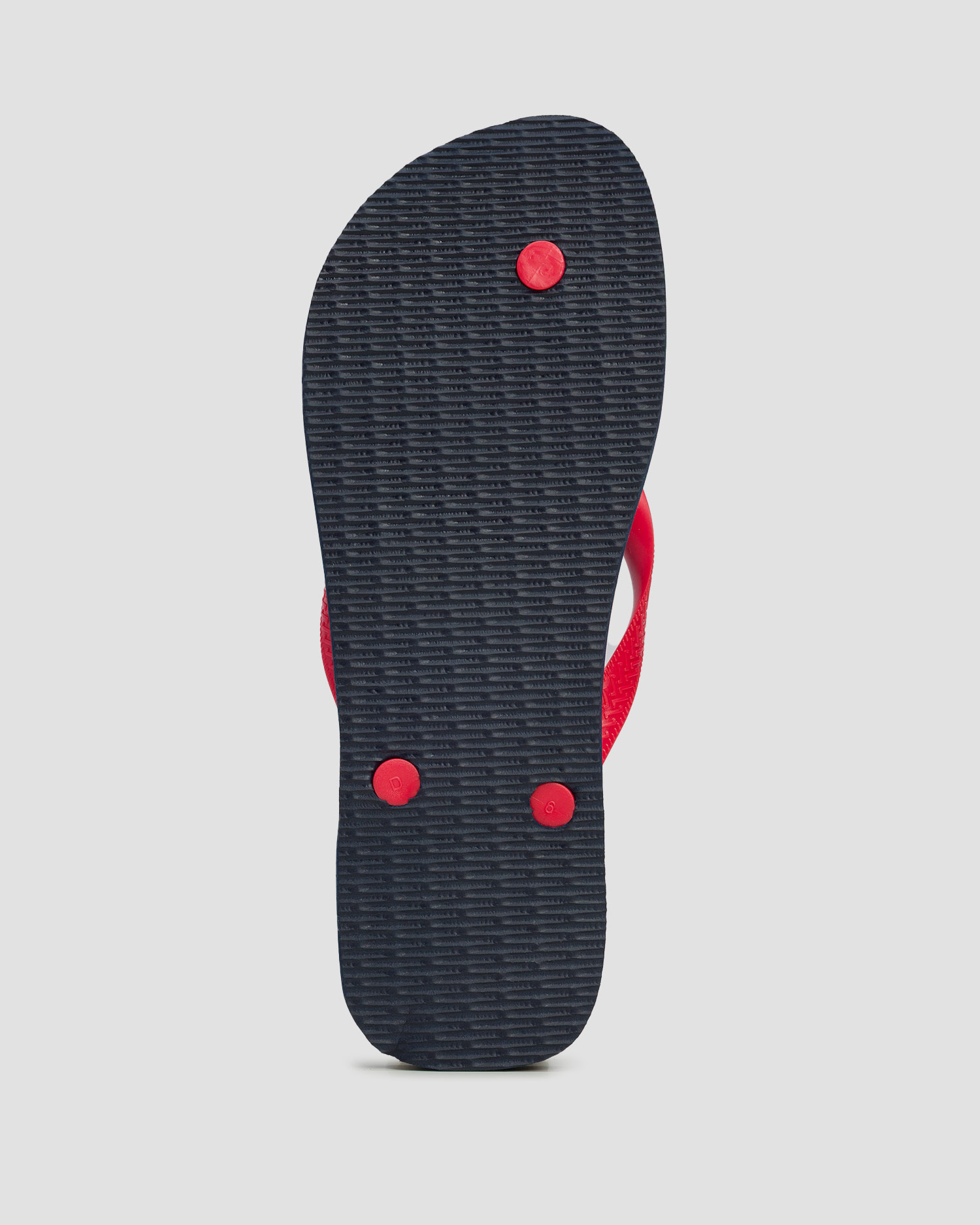 Tongs bleu marine et rouges pour hommes Havaianas Top Nautical