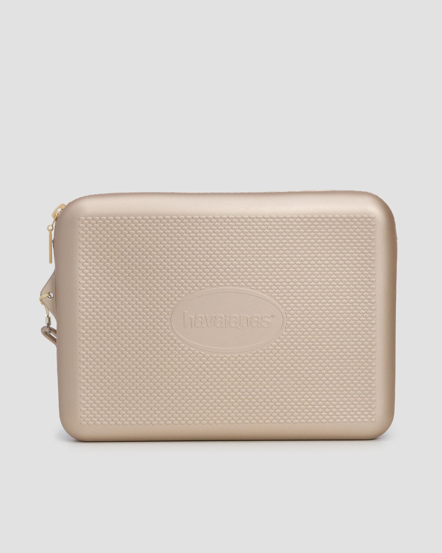 Trousse de toilette dorée Havaianas Beach Necessaire Metallic