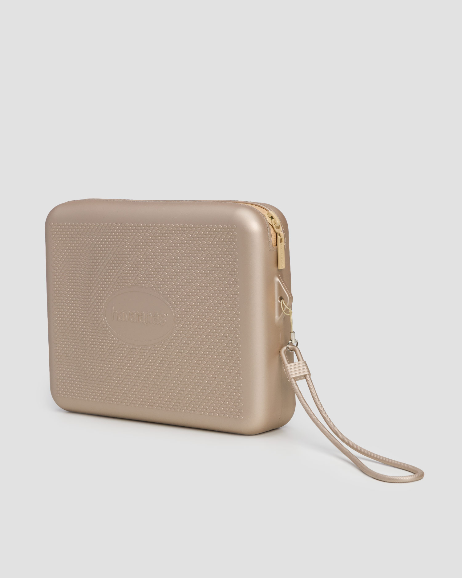 Trousse de toilette dorée Havaianas Beach Necessaire Metallic