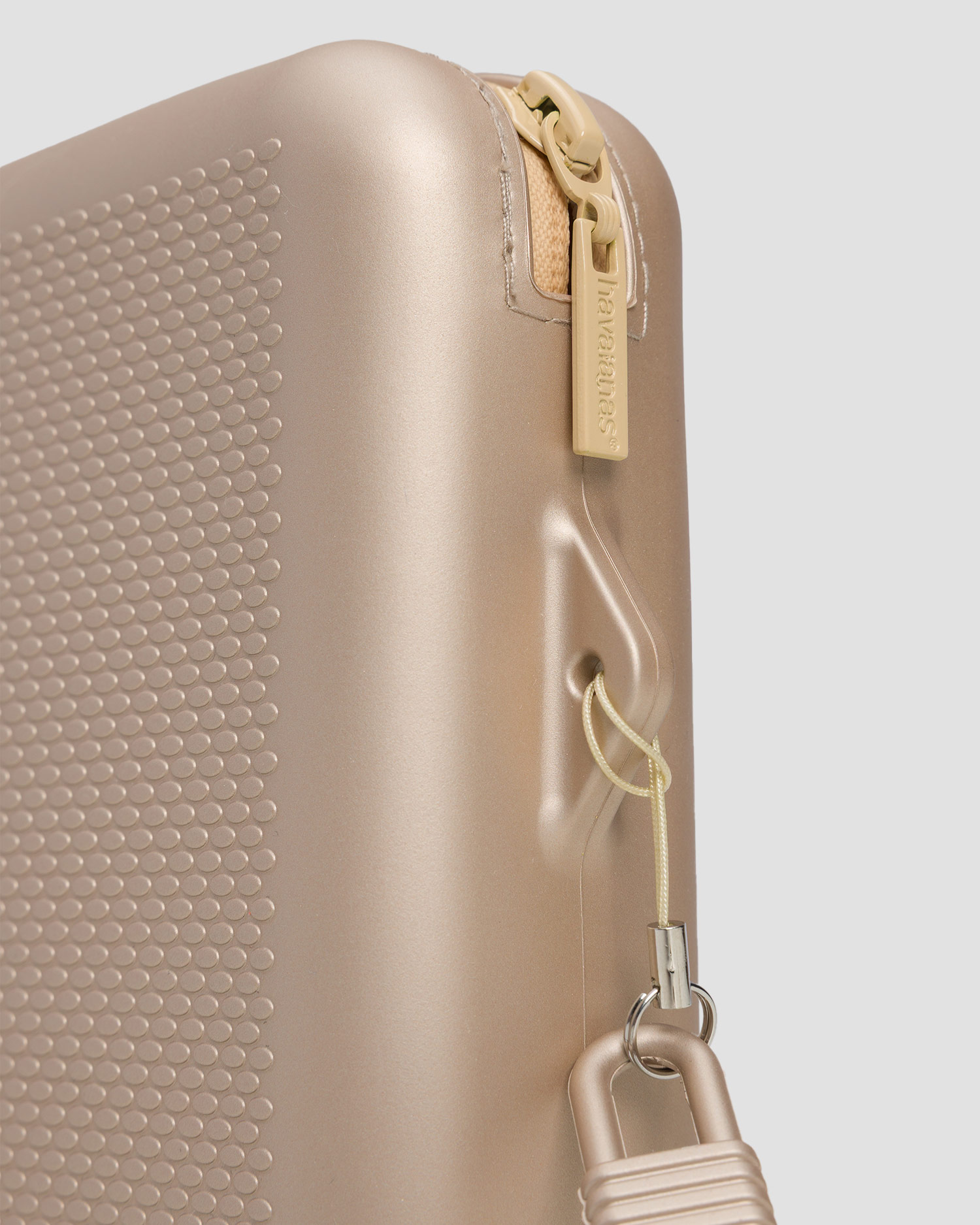 Trousse de toilette dorée Havaianas Beach Necessaire Metallic