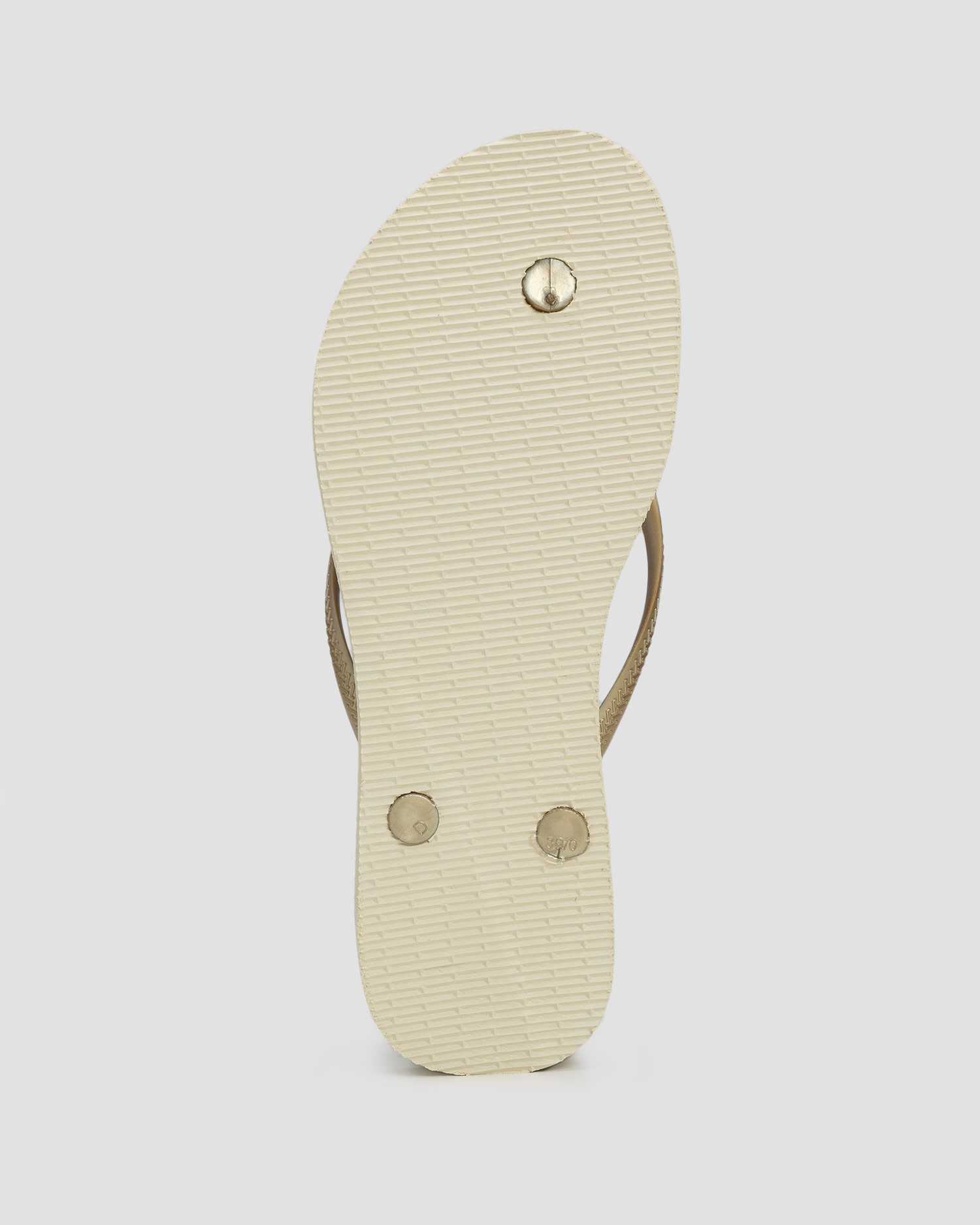 Japonki na flatformie damskie Havaianas Slim Flatform beżowe