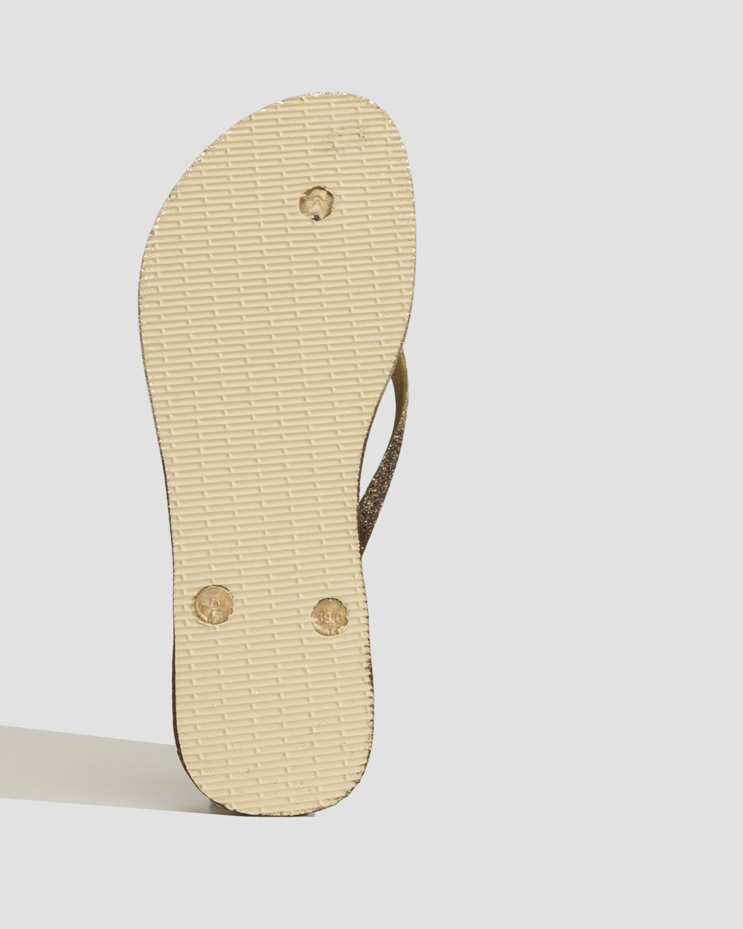 Golden flip-flops Havaianas Slim Sparkle Me