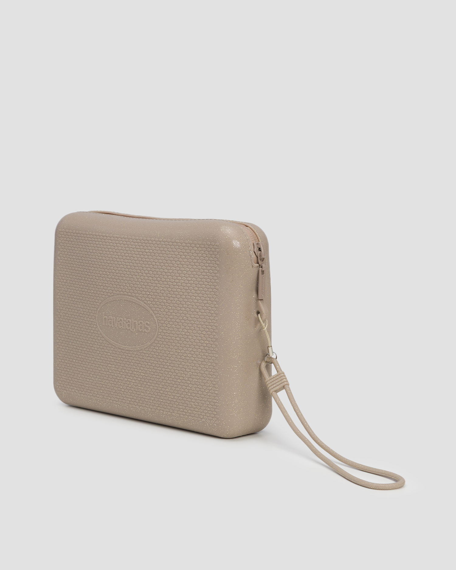 Trousse de toilette dorée Havaianas Beach Necessaire Glitter