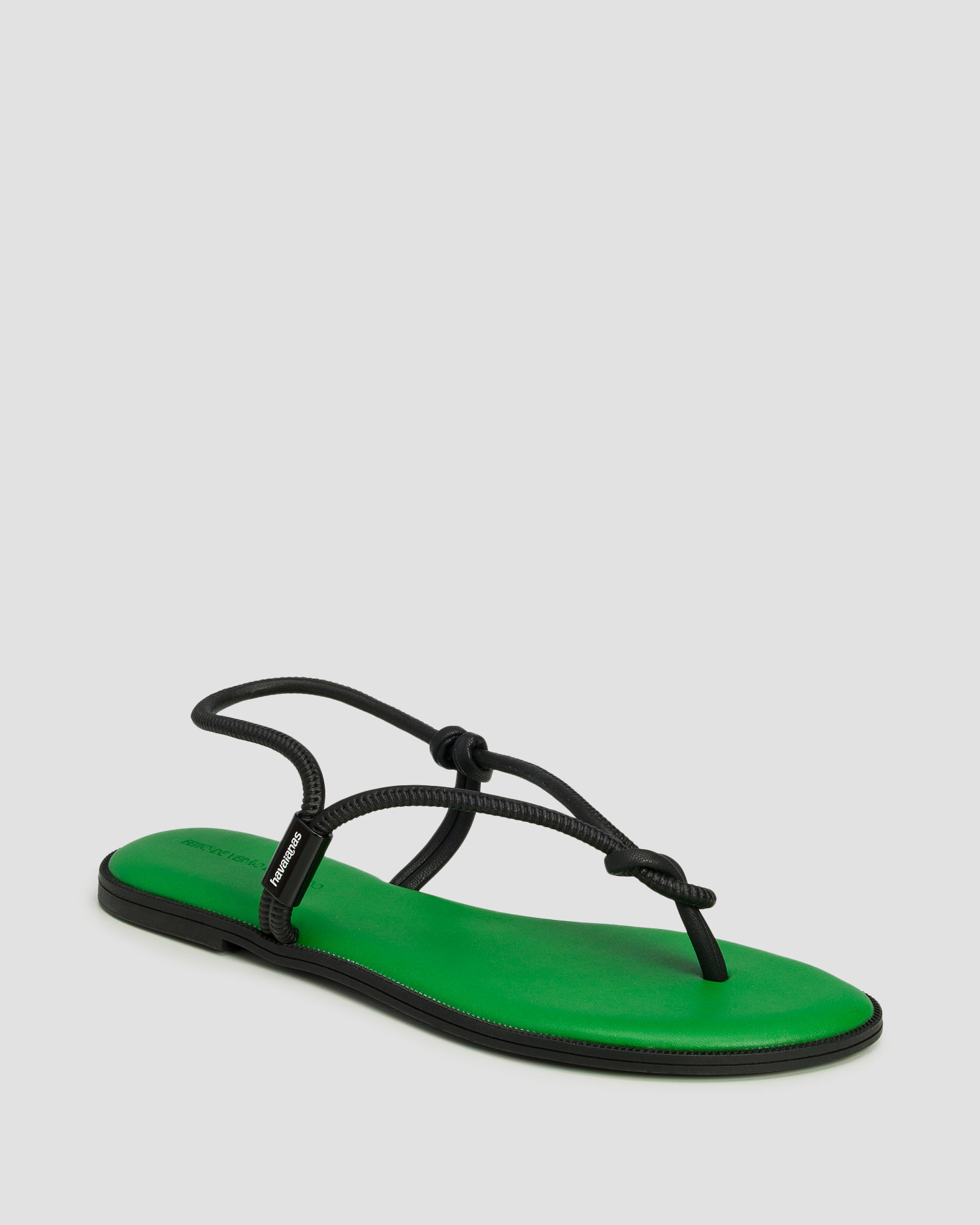 Sandale pentru femei Havaianas Una Acai verde-negru, Culoare/Model: Zielony,Czarny