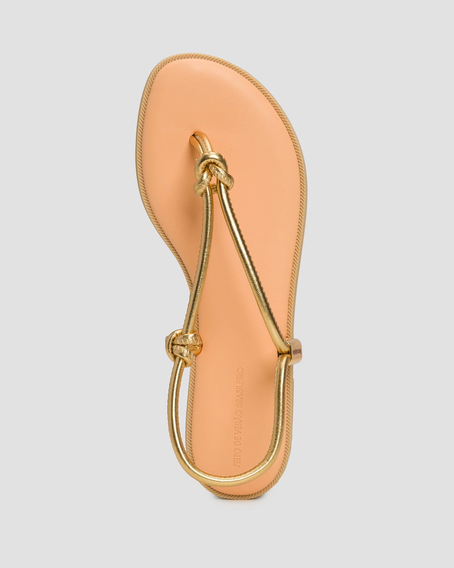 Sandale pentru femei Havaianas Una Acai aurii