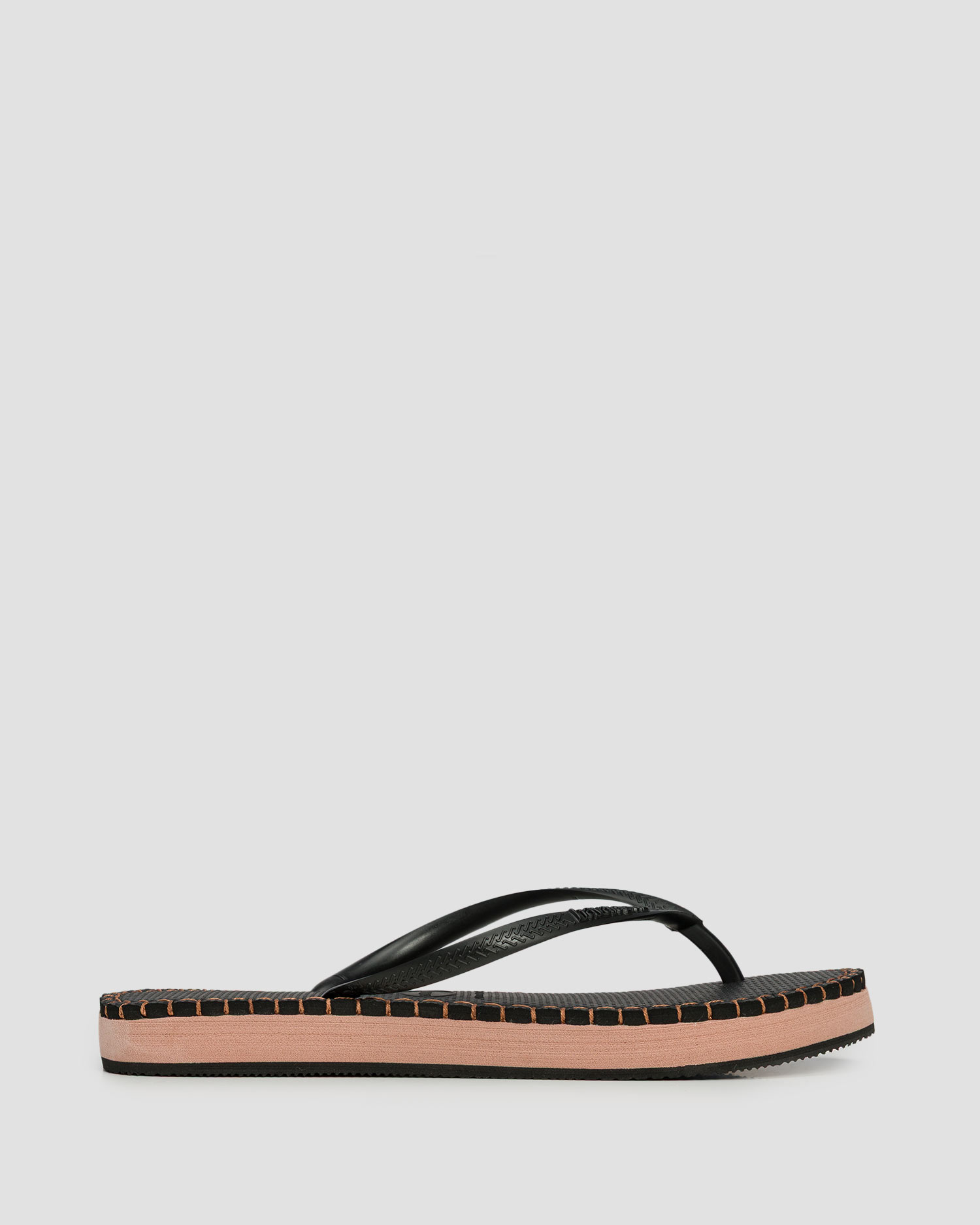 Japonki na flatformie damskie Havaianas Slim Flatform Loop czarne
