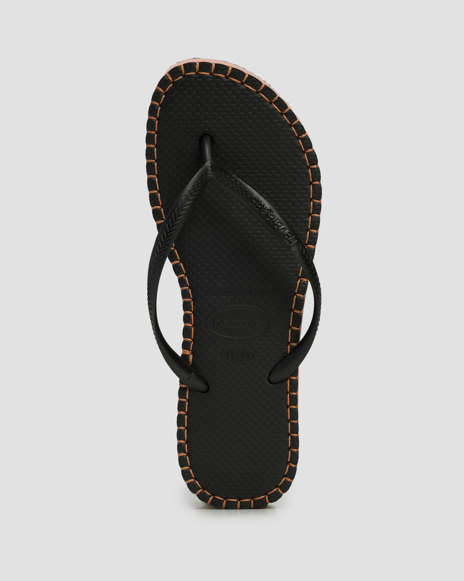 Japonki na flatformie damskie Havaianas Slim Flatform Loop czarne