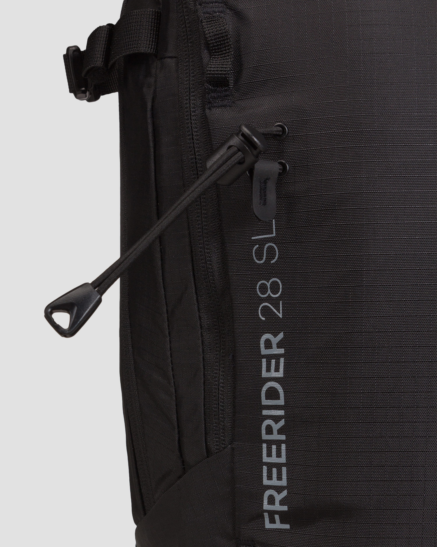 Dámsky čierny lyžiarsky batoh Deuter Freerider 28 SL