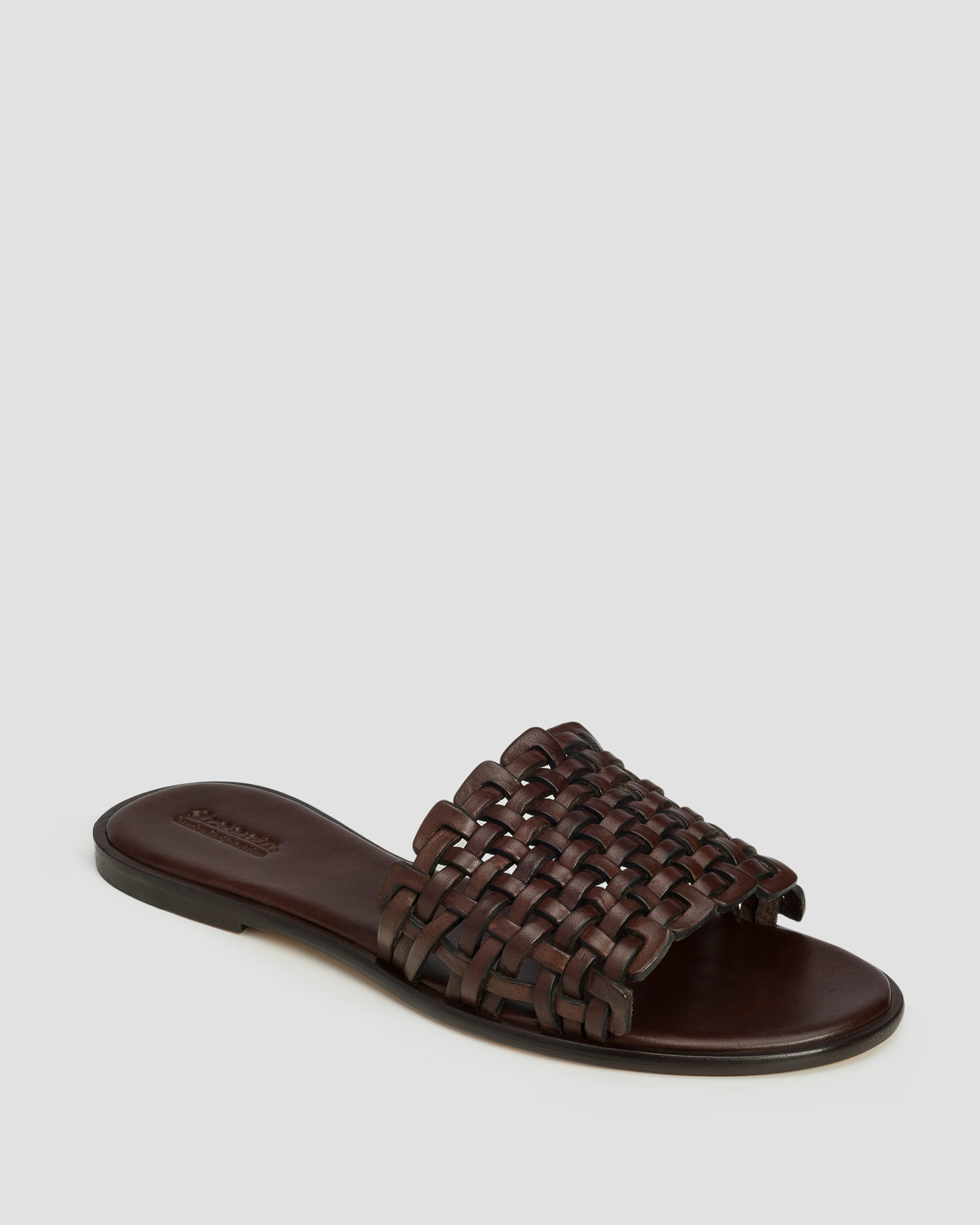 Women's sliders Dragon Diffusion Zig Zag brown, Color/Pattern: Brązowy