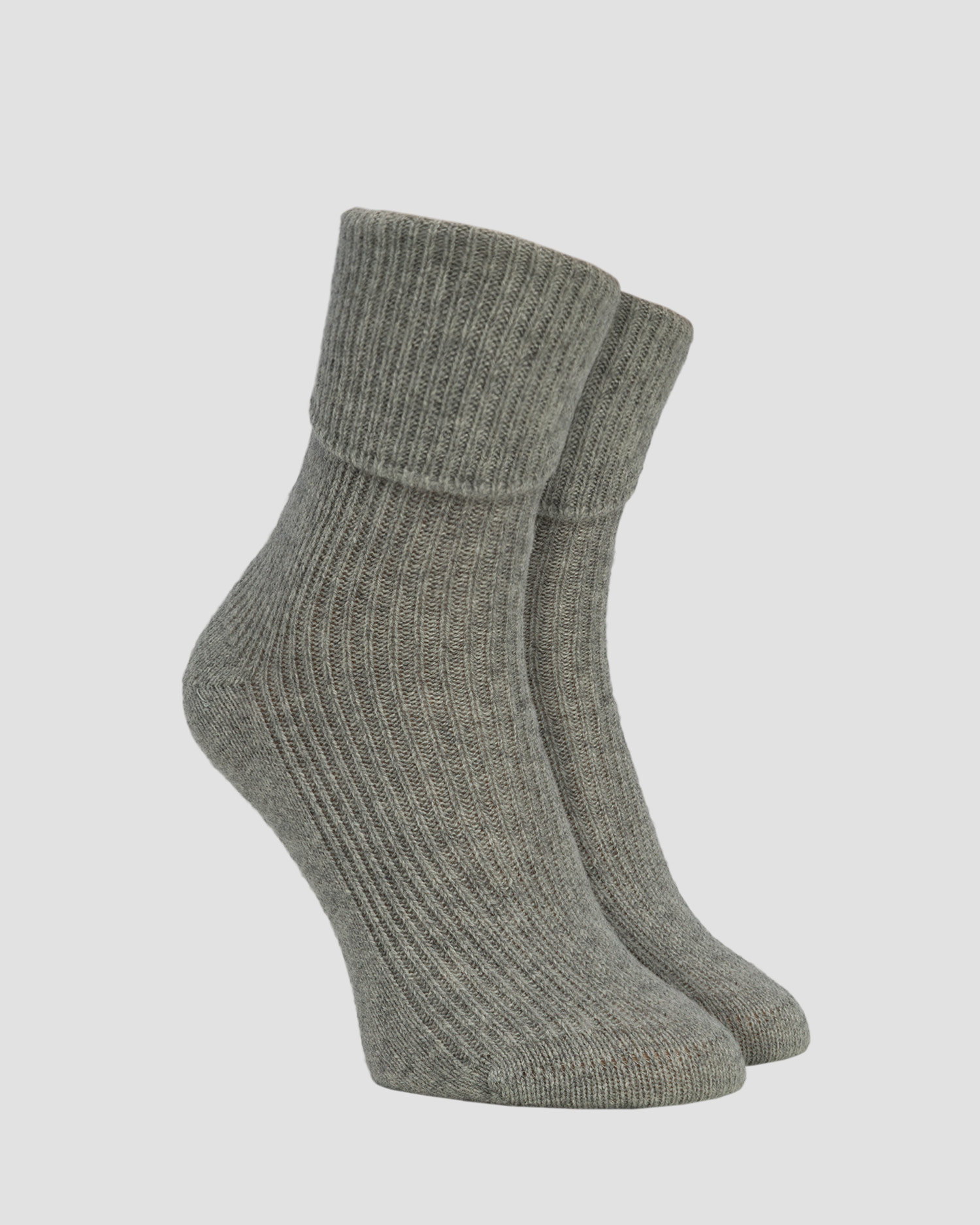 Chaussettes en cachemire Johnstons of Elgin, Couleur: Szary