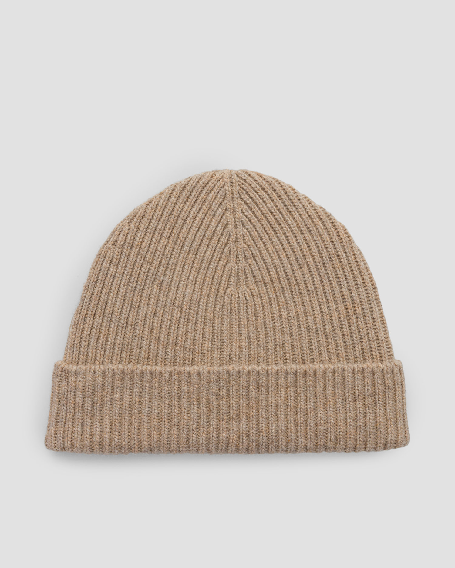 Căciulă bej din cașmir Johnstons of Elgin