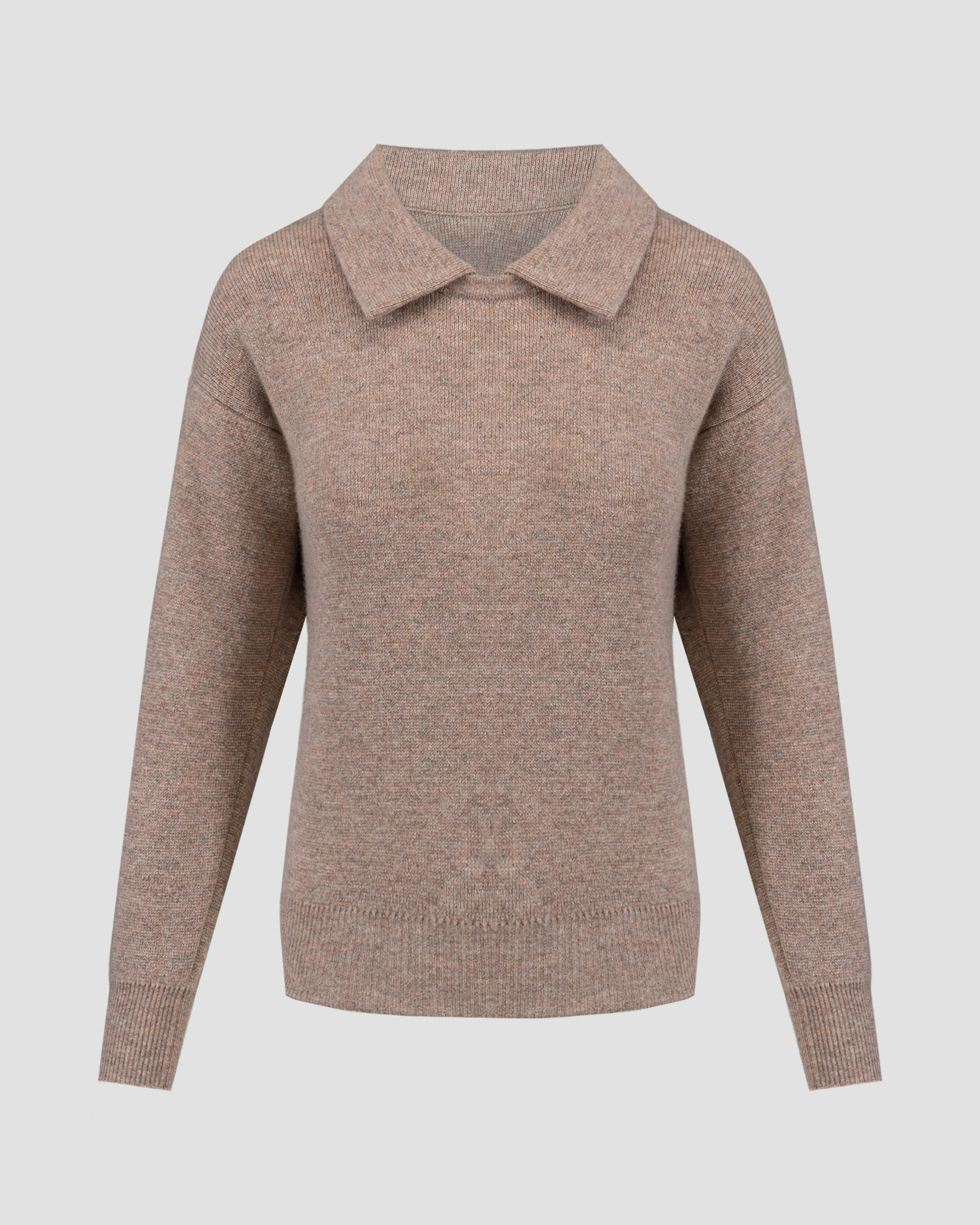Johnstons of Elgin Kaschmirpullover für Damen in Braun