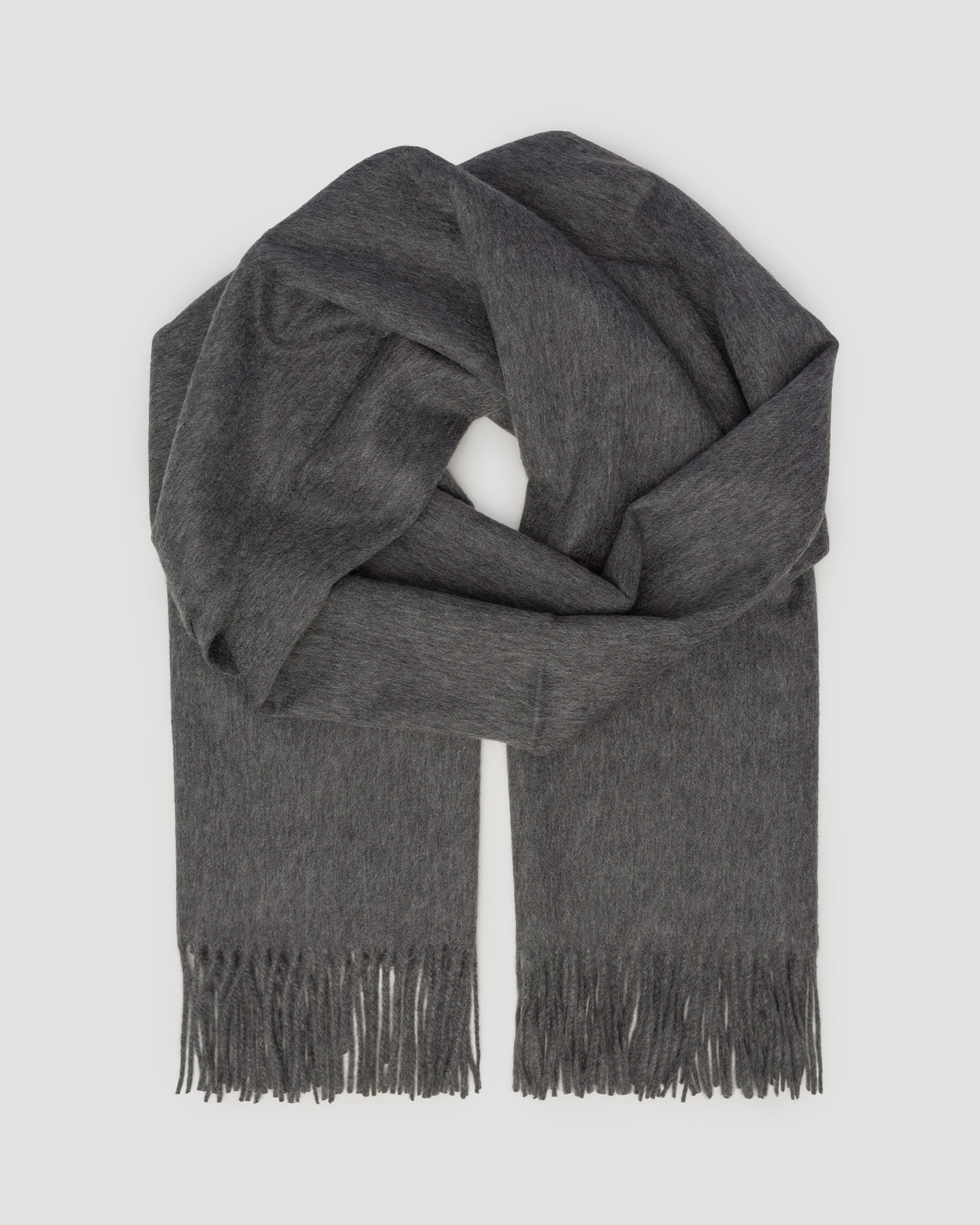 Foulard en cachemire gris Johnstons of Elgin, Couleur: Szary
