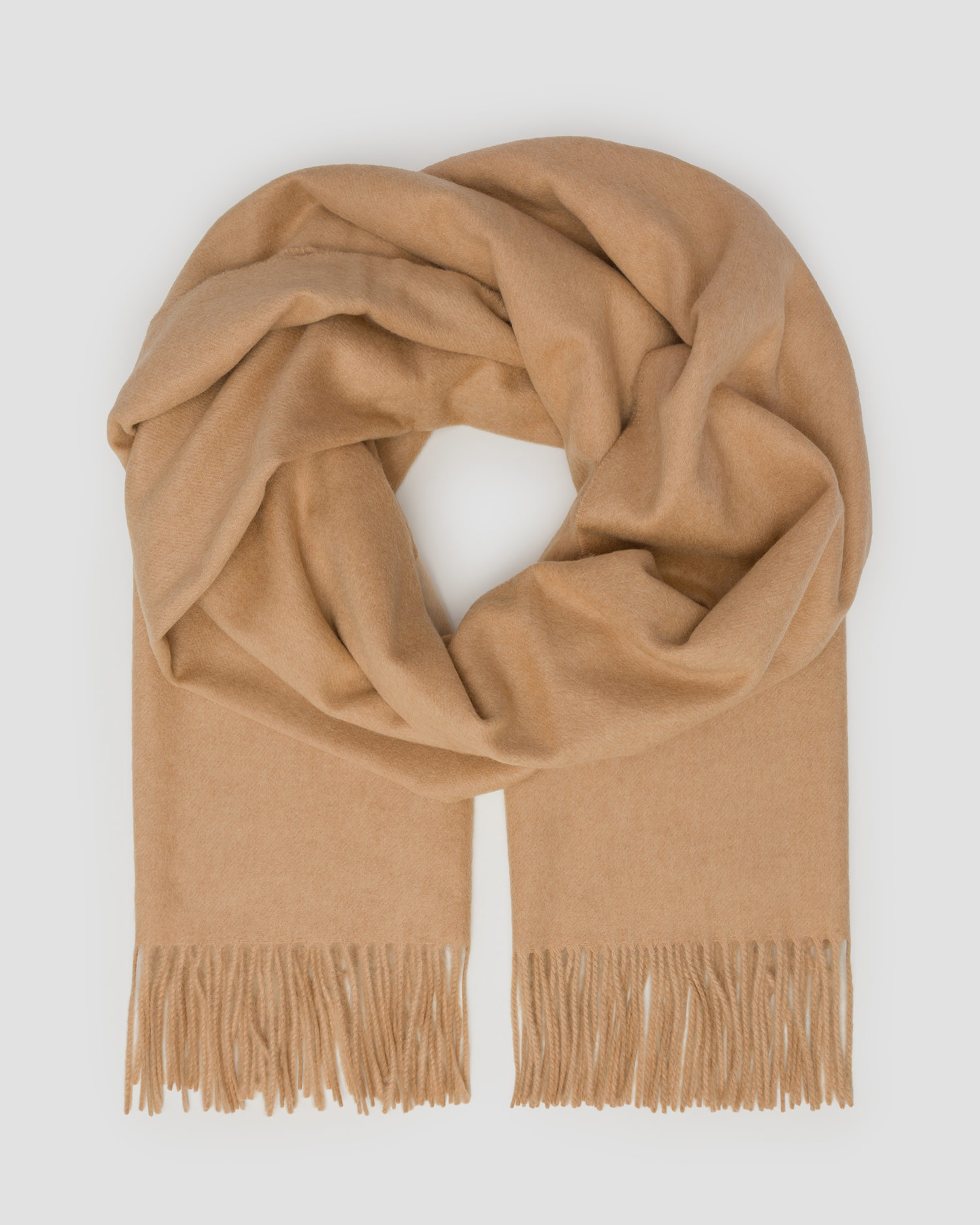 Foulard en cachemire marron Johnstons of Elgin, Couleur: Brązowy