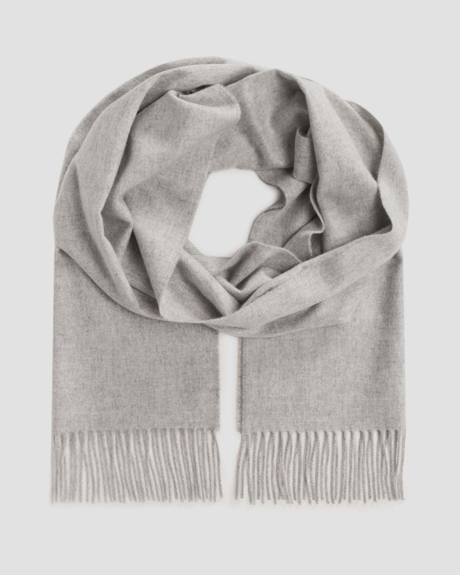 Sciarpa in cashmere unisex Johnstons of Elgin, Colore/Disegno: Szary
