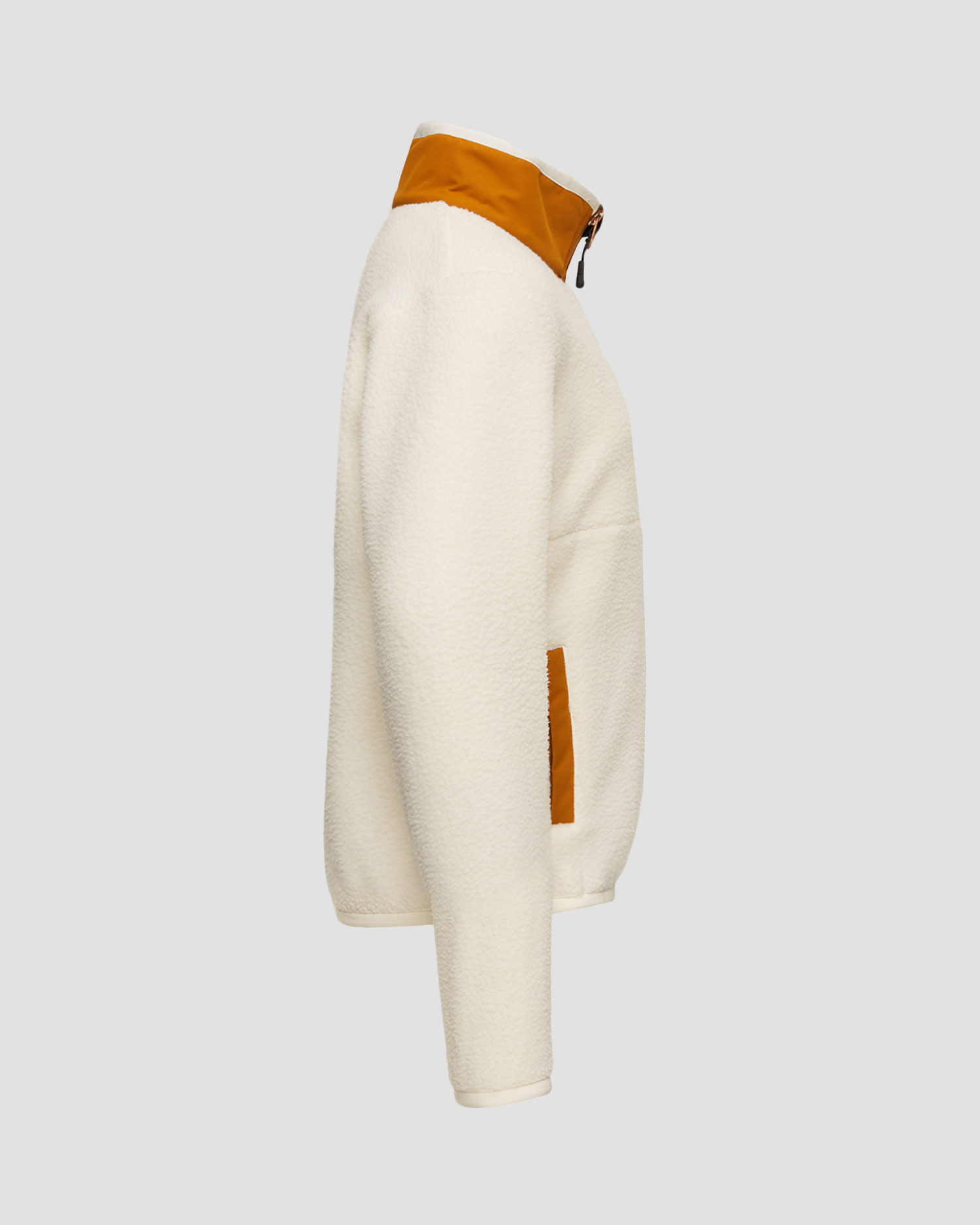 Picture Organic Clothing Yunai Fleece-Sweatshirt für Kinder in Beige und Braun