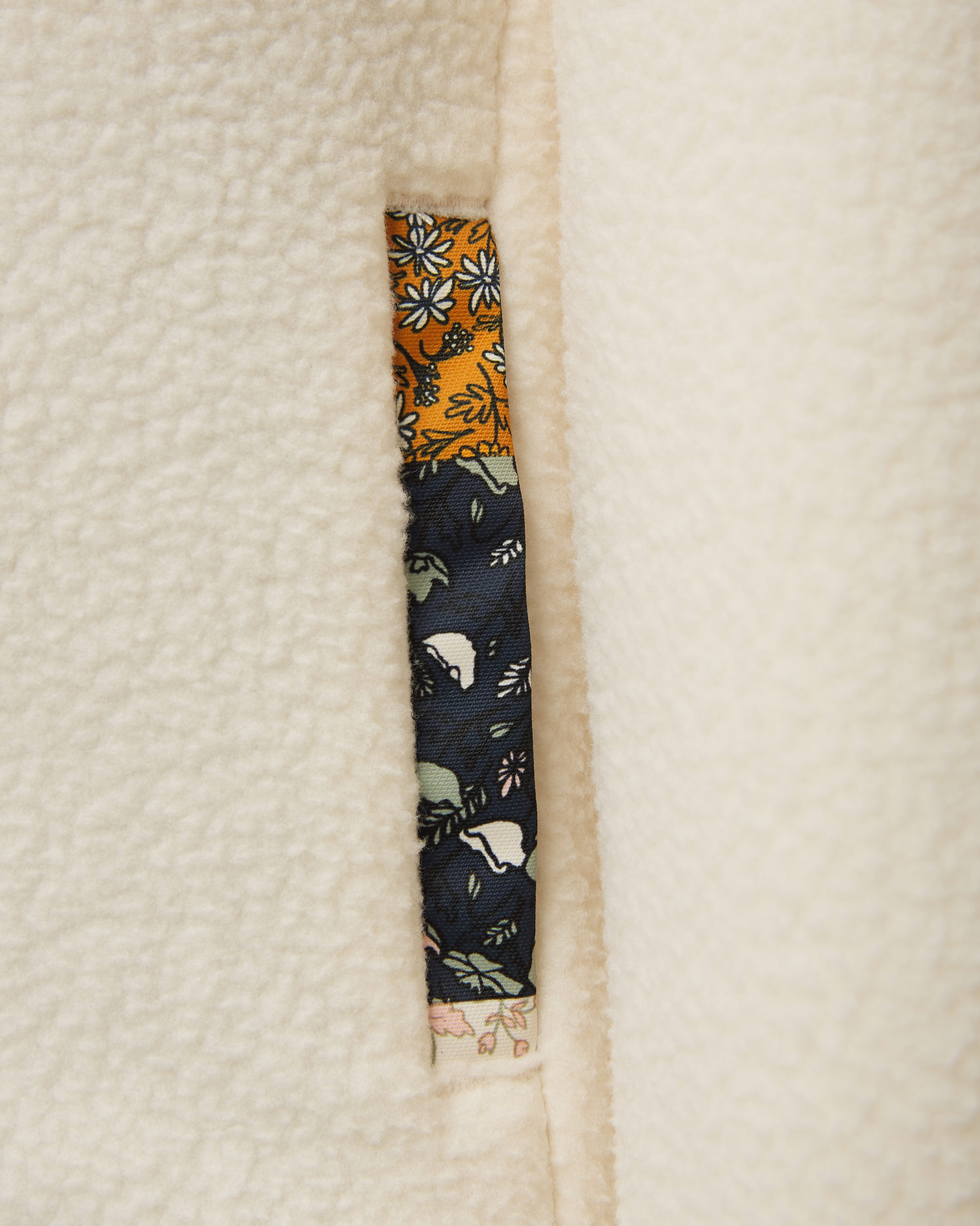 Felpa in pile beige da bambino Picture Organic Clothing Yunai