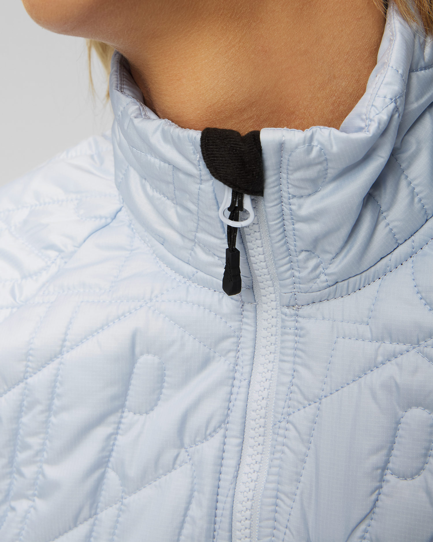 Women's blue and beige Picture Organic Clothing Tehanie Primaloft hybrid jacket