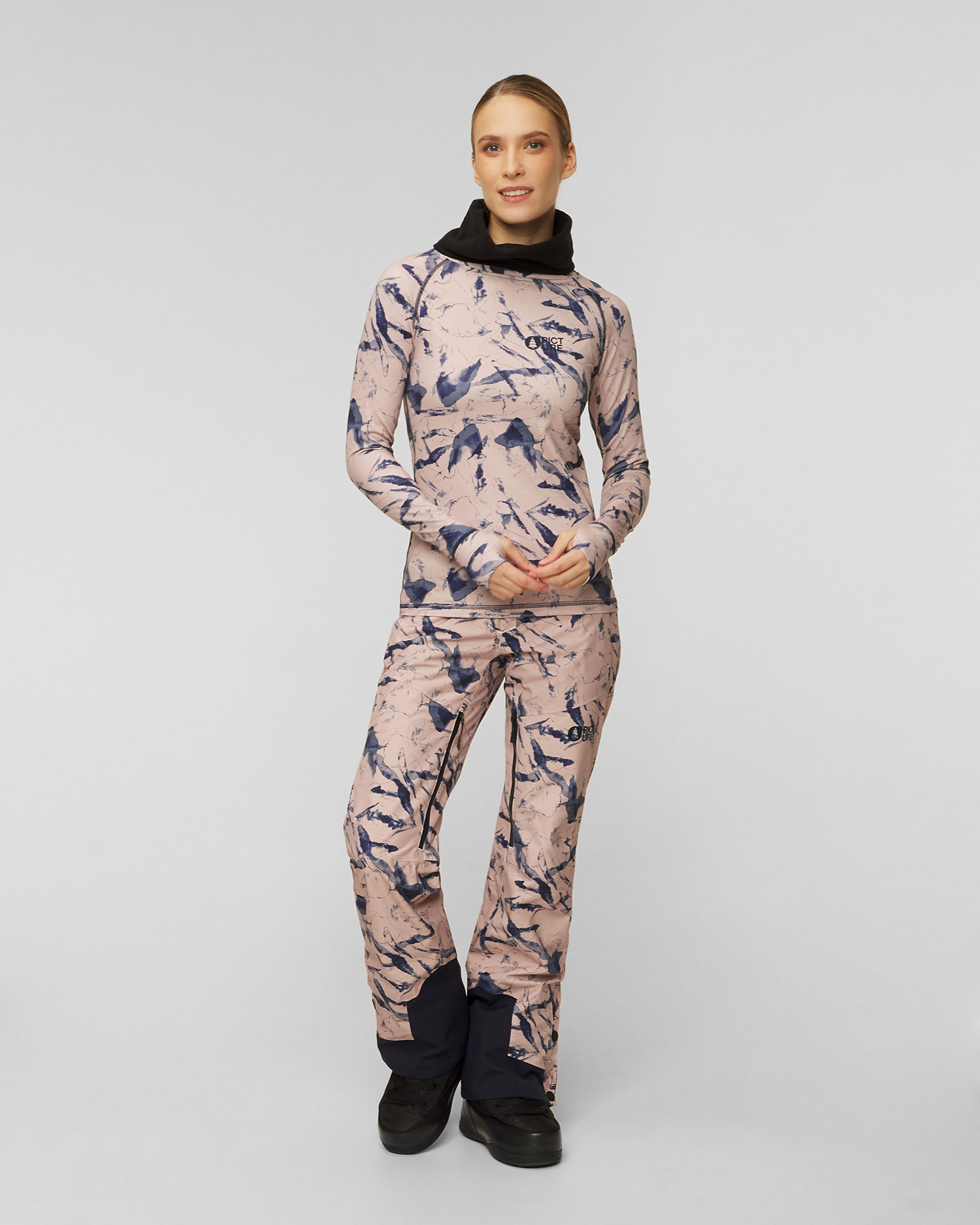 Women's thermal sweatshirt Picture Organic Clothing Pagaya Print