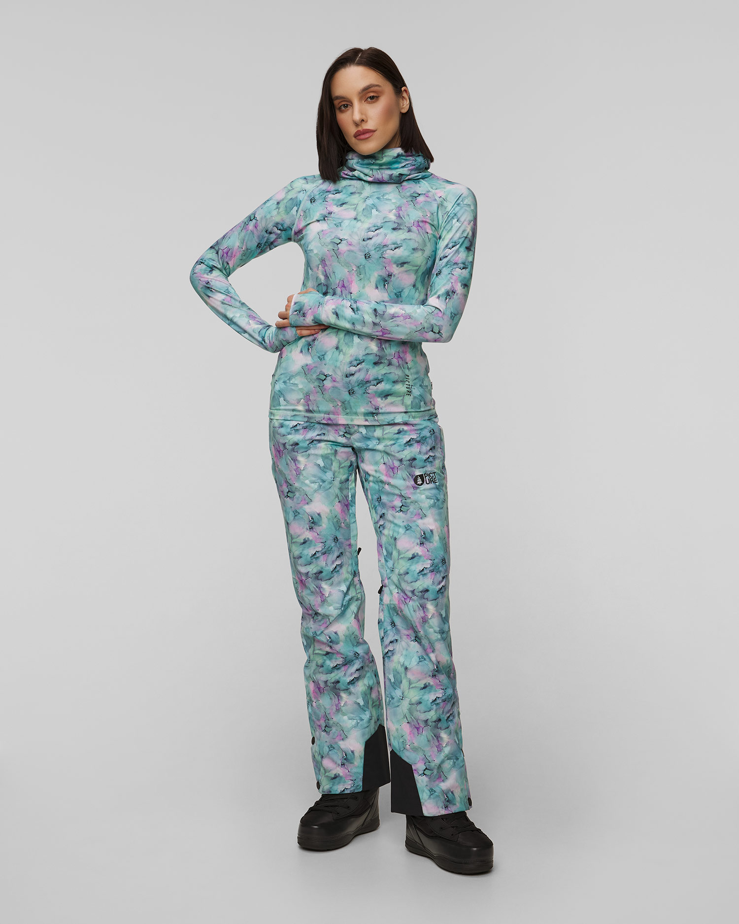 Women's thermal sweatshirt Picture Organic Clothing Pagaya Print