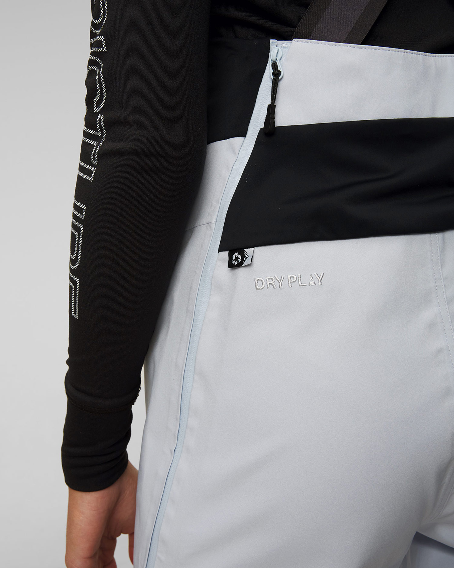 Dámske modré hardshellové lyžiarske nohavice Picture Organic Clothing Aeron 3L BIB 20/20